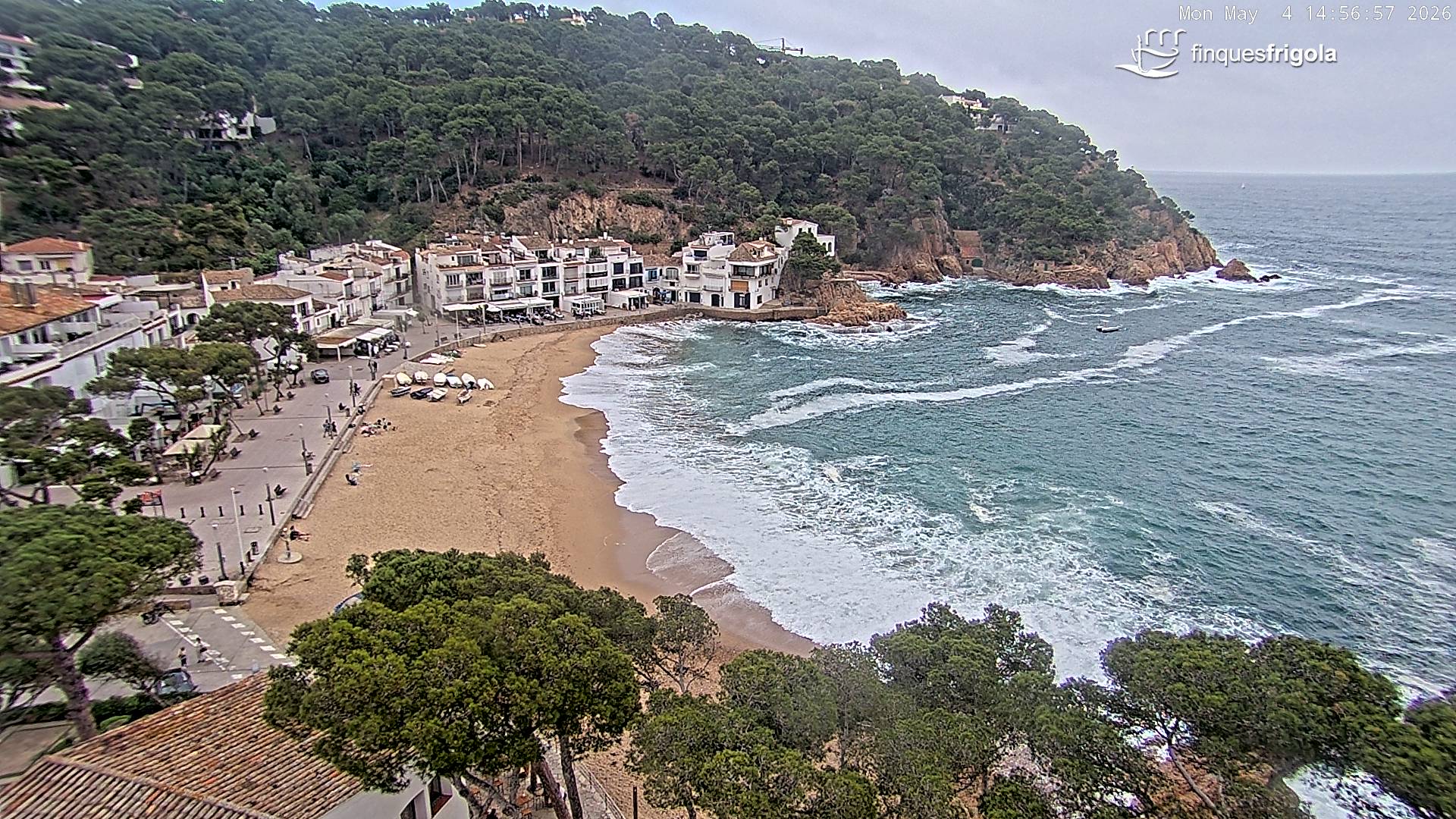 Webcam de Tamariu playa