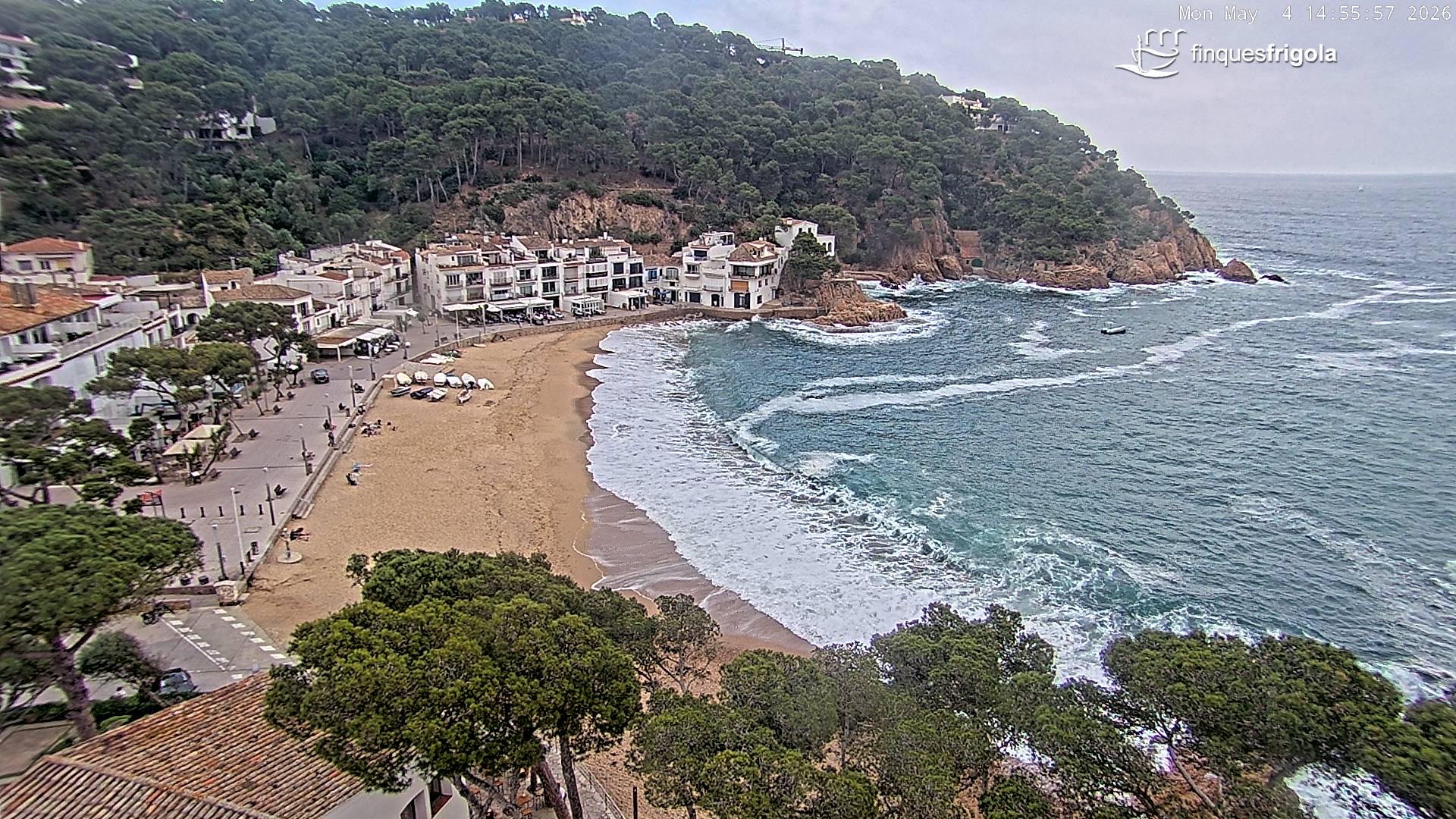 Webcam de Tamariu playa