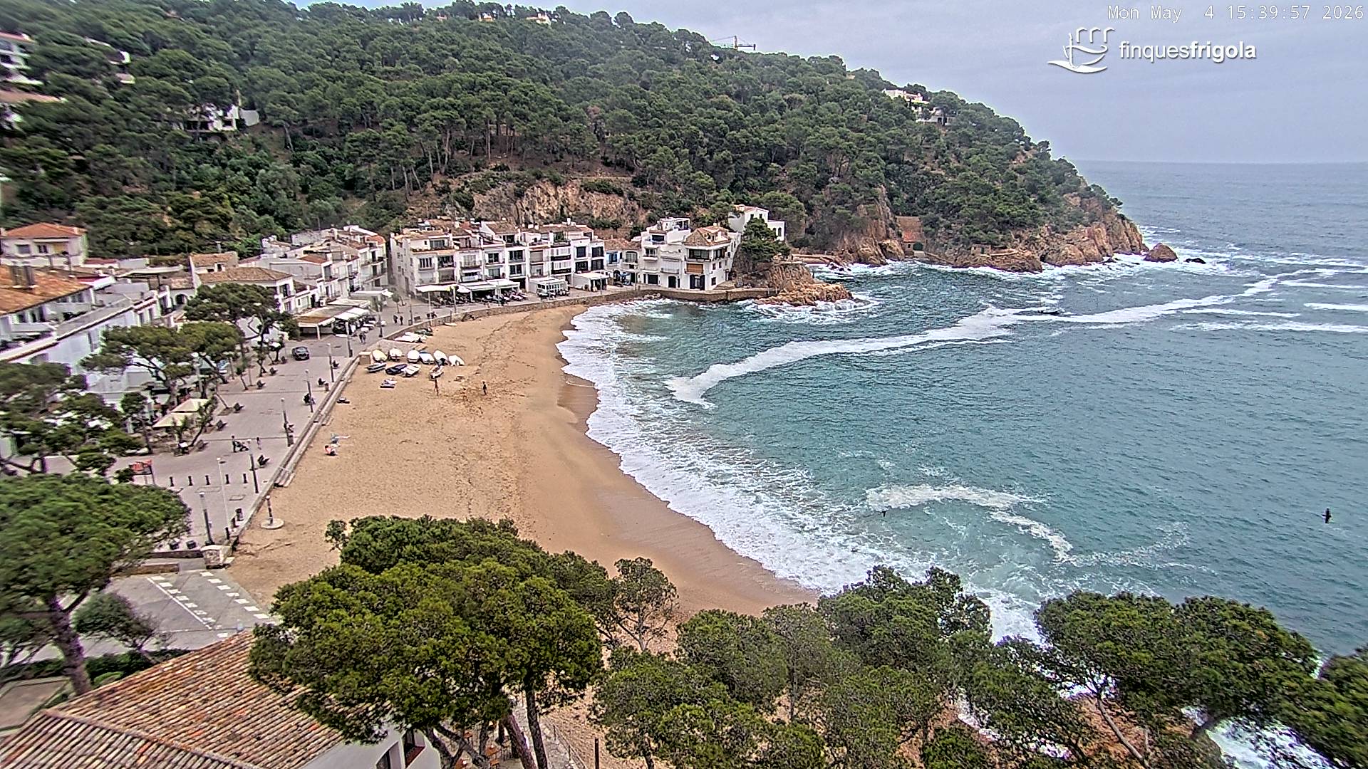 Webcam de Tamariu playa