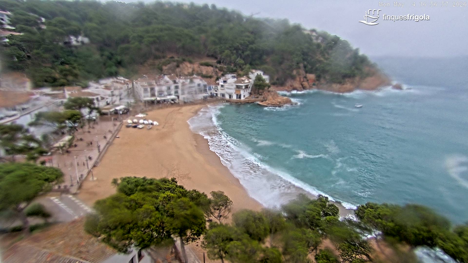 Webcam de Tamariu playa