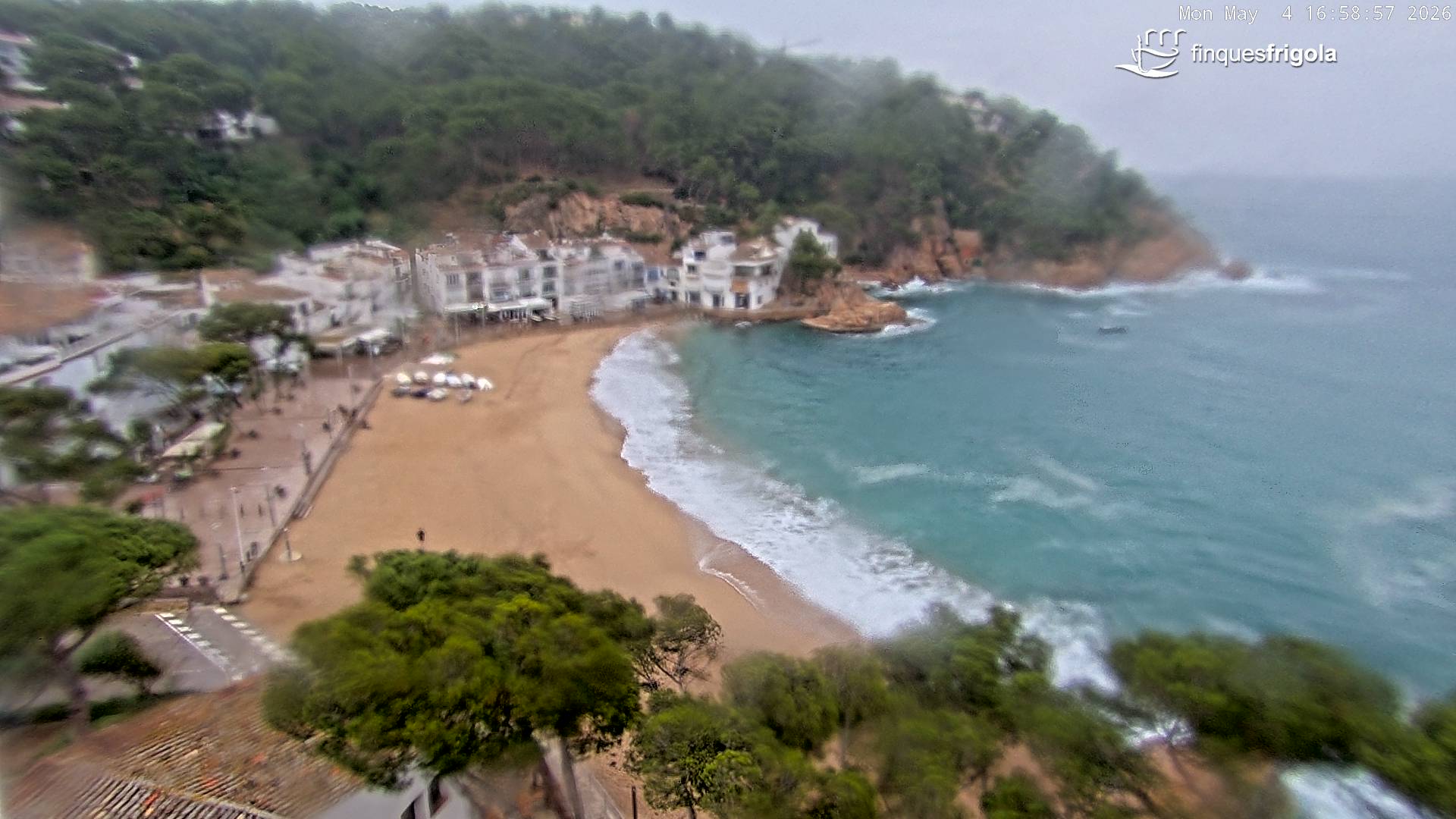 Webcam de Tamariu playa