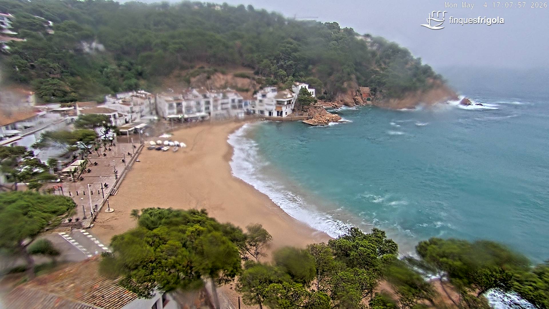 Webcam de Tamariu playa
