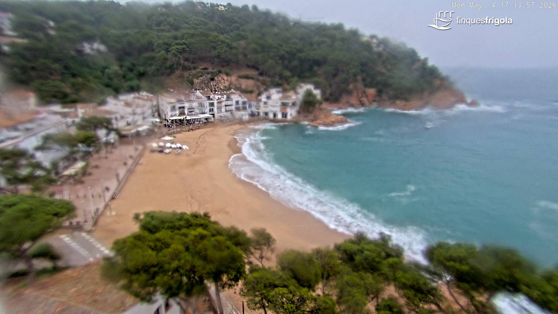 Webcam de Tamariu playa