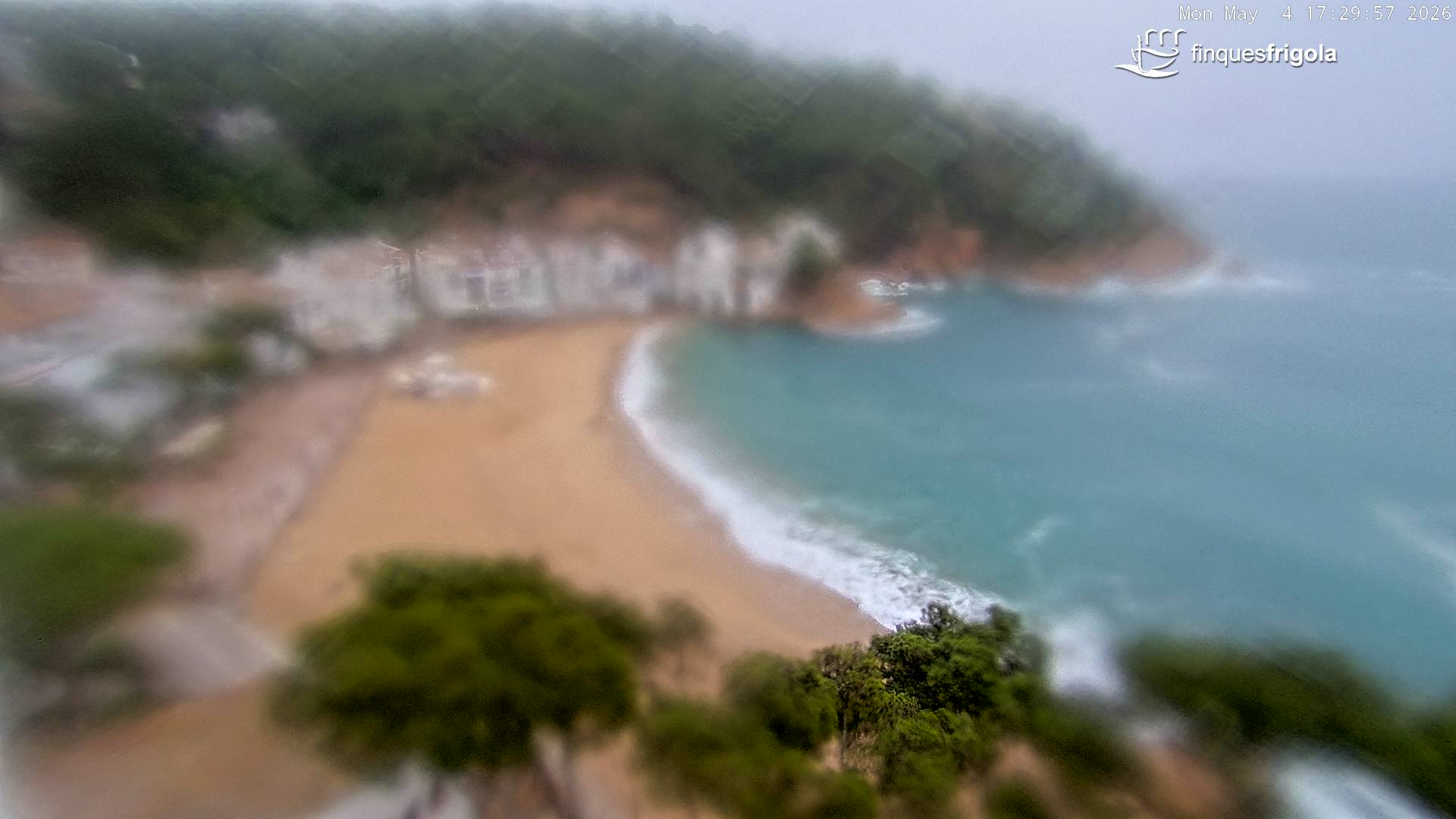 Webcam de Tamariu playa