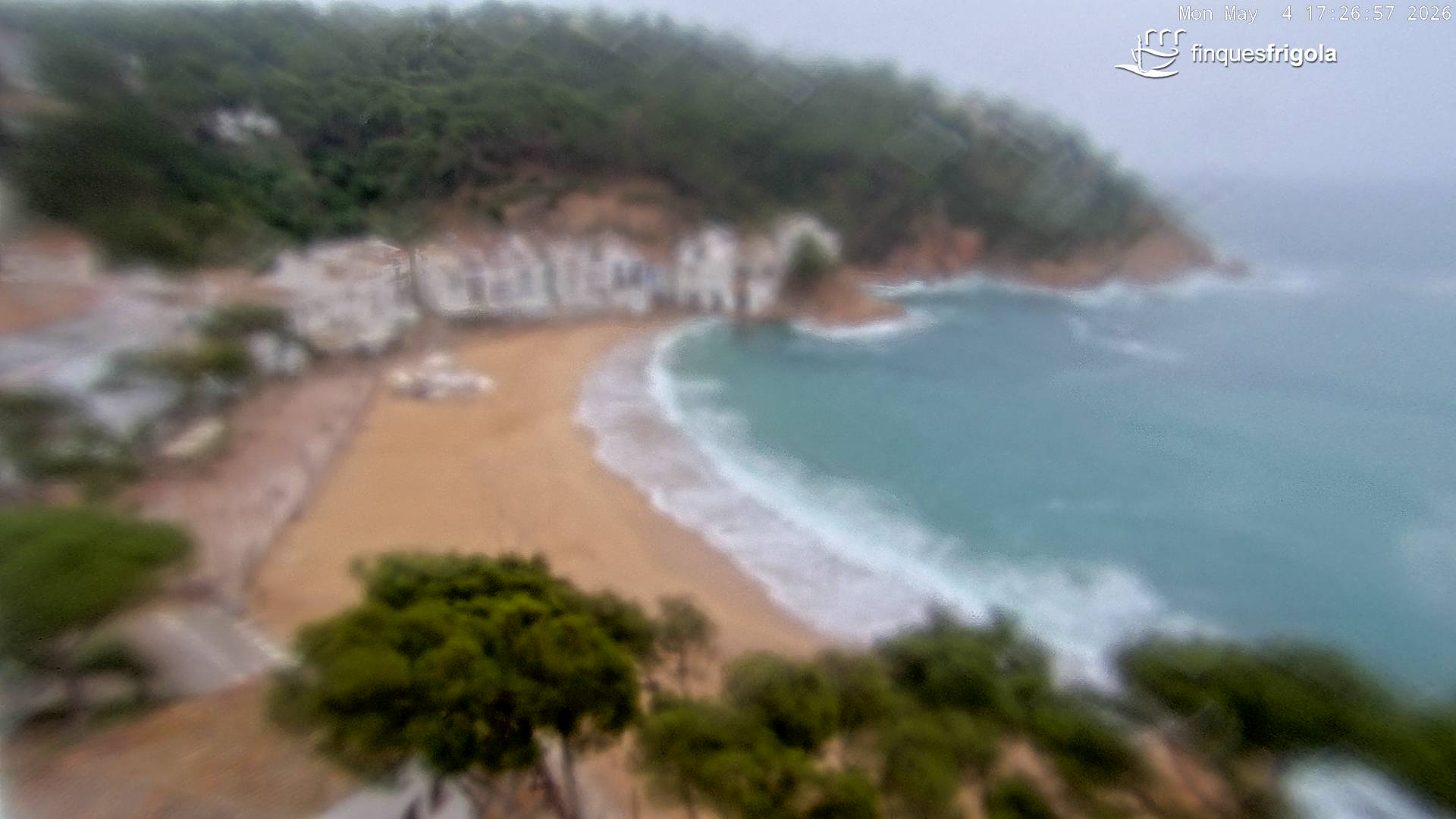 Webcam de Tamariu playa