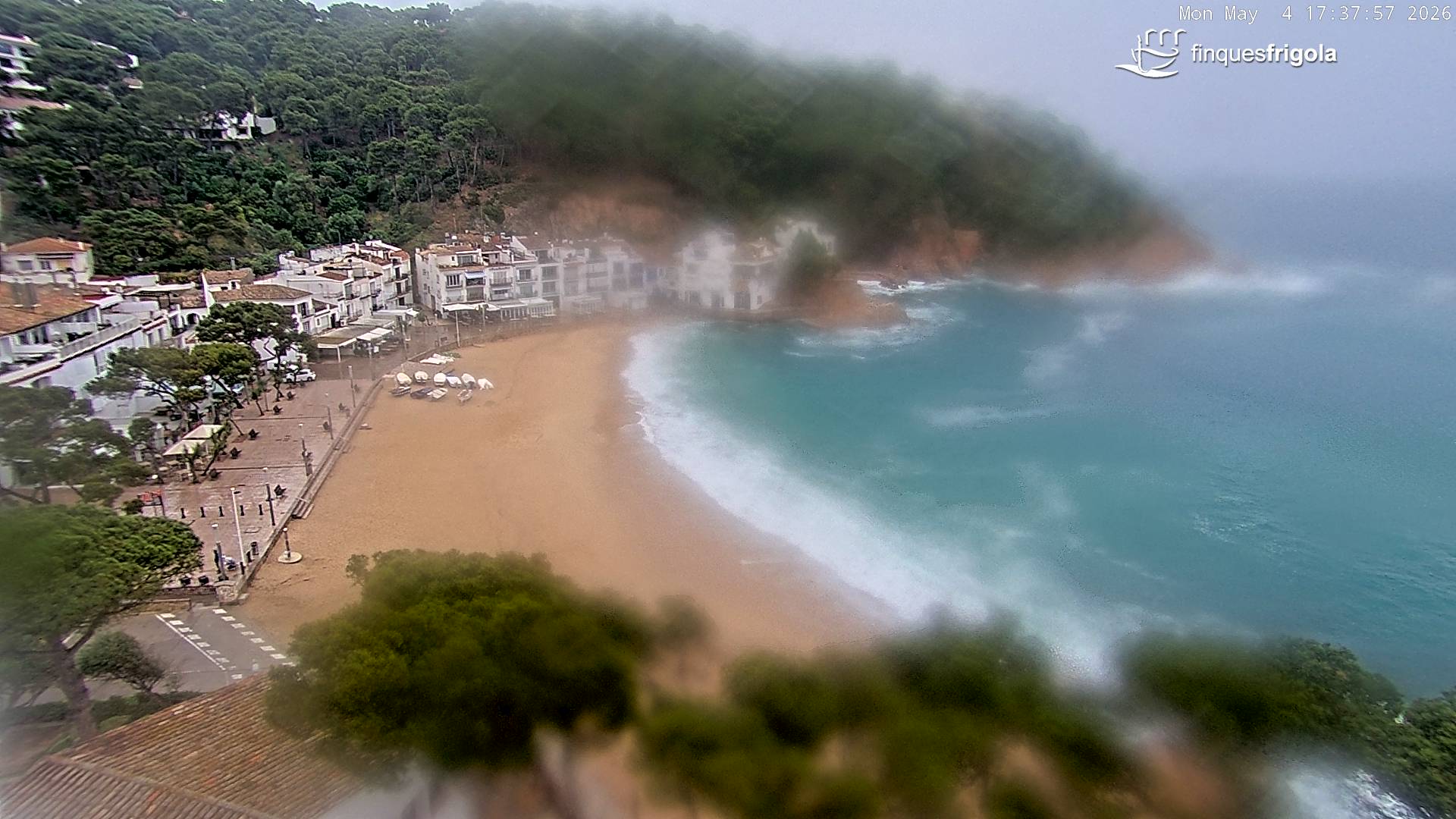 Webcam de Tamariu playa