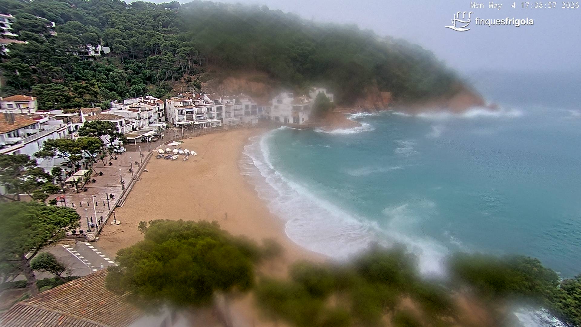 Webcam de Tamariu playa