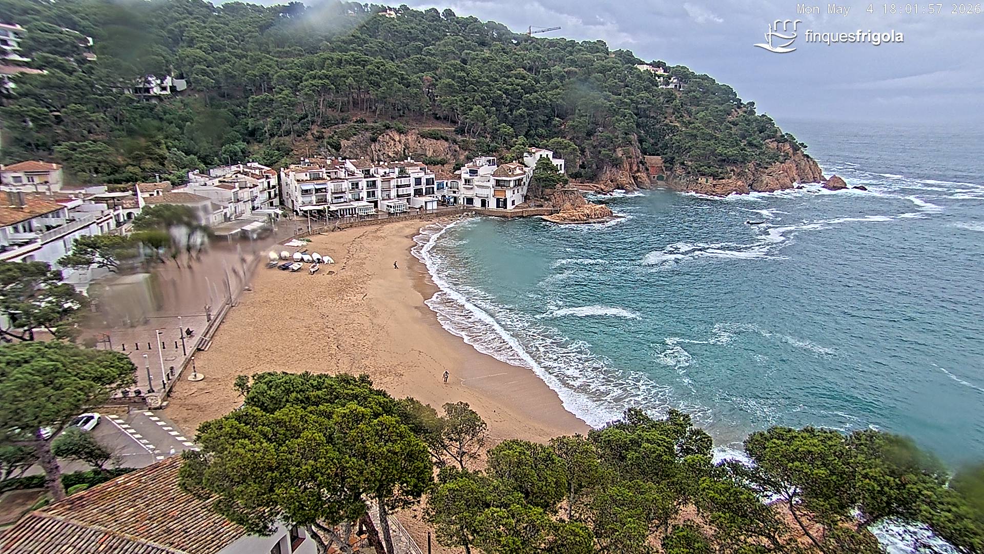 Webcam de Tamariu playa