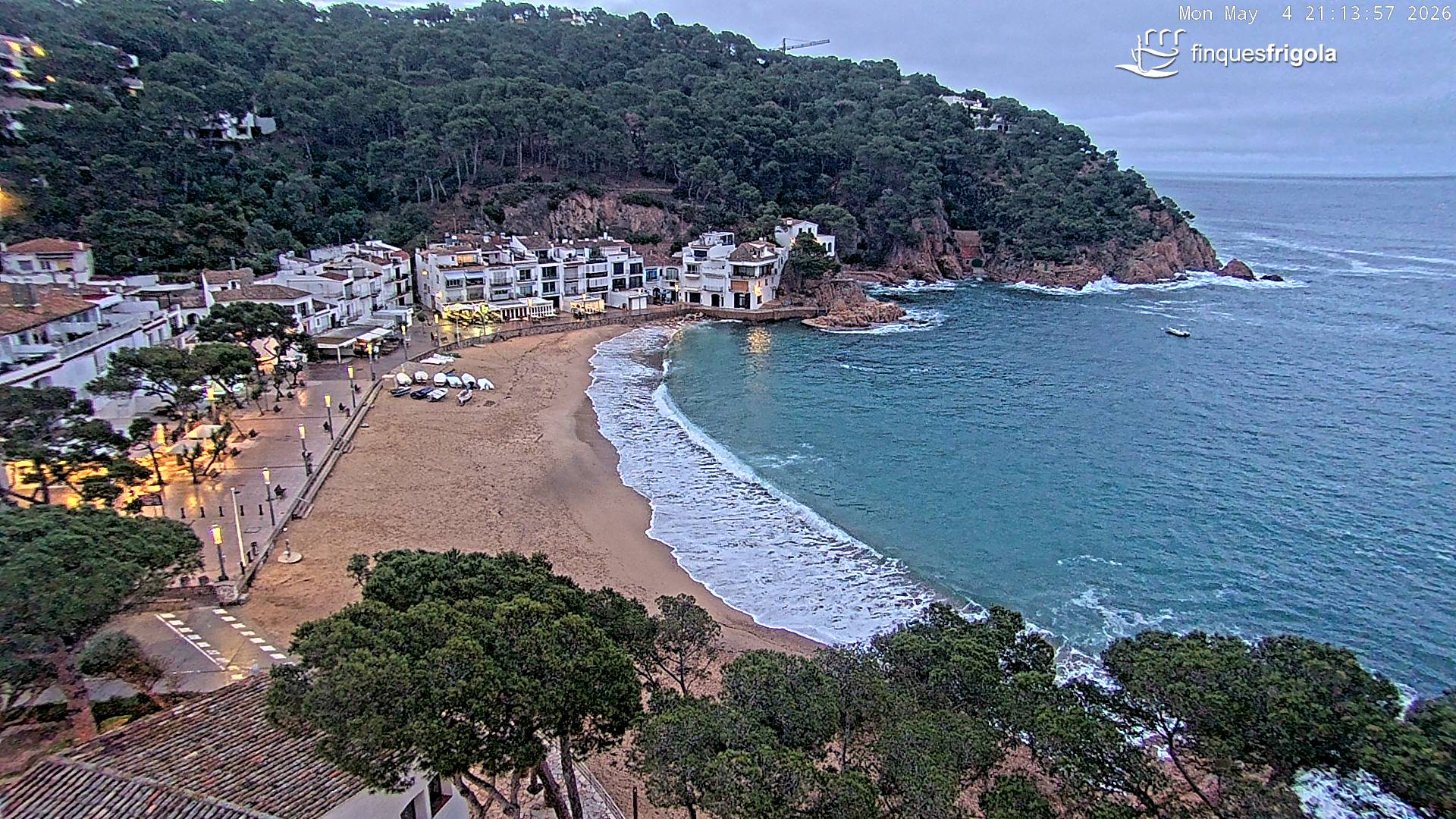 Webcam de Tamariu playa
