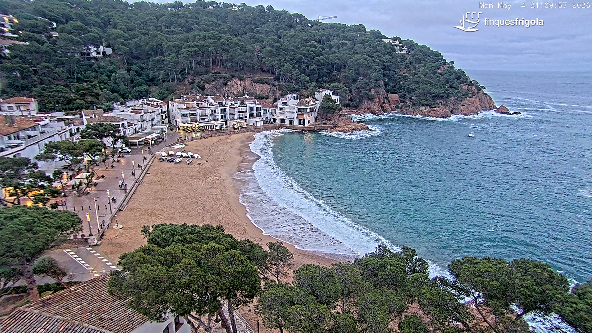 Webcam de Tamariu playa