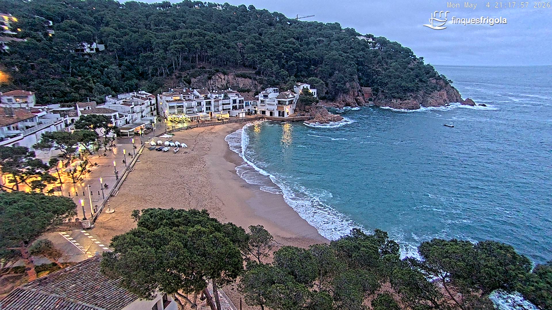 Webcam de Tamariu playa