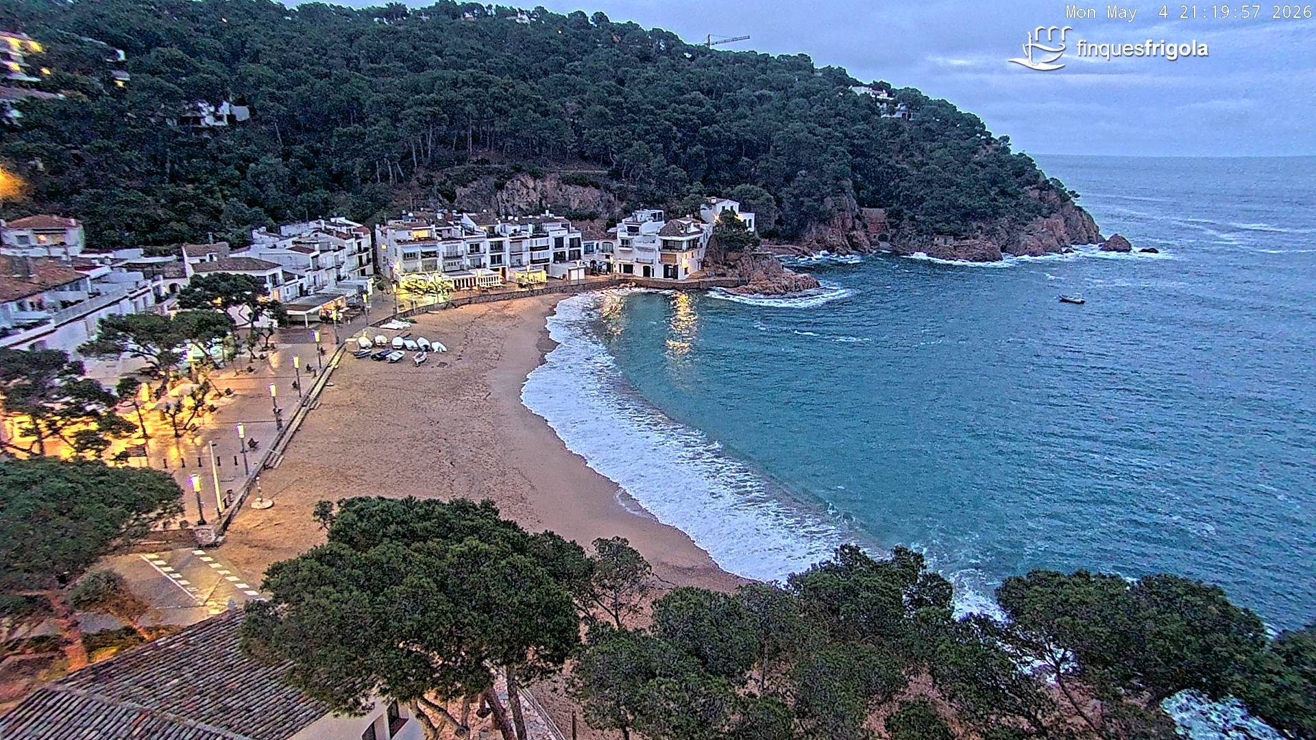 Webcam de Tamariu playa
