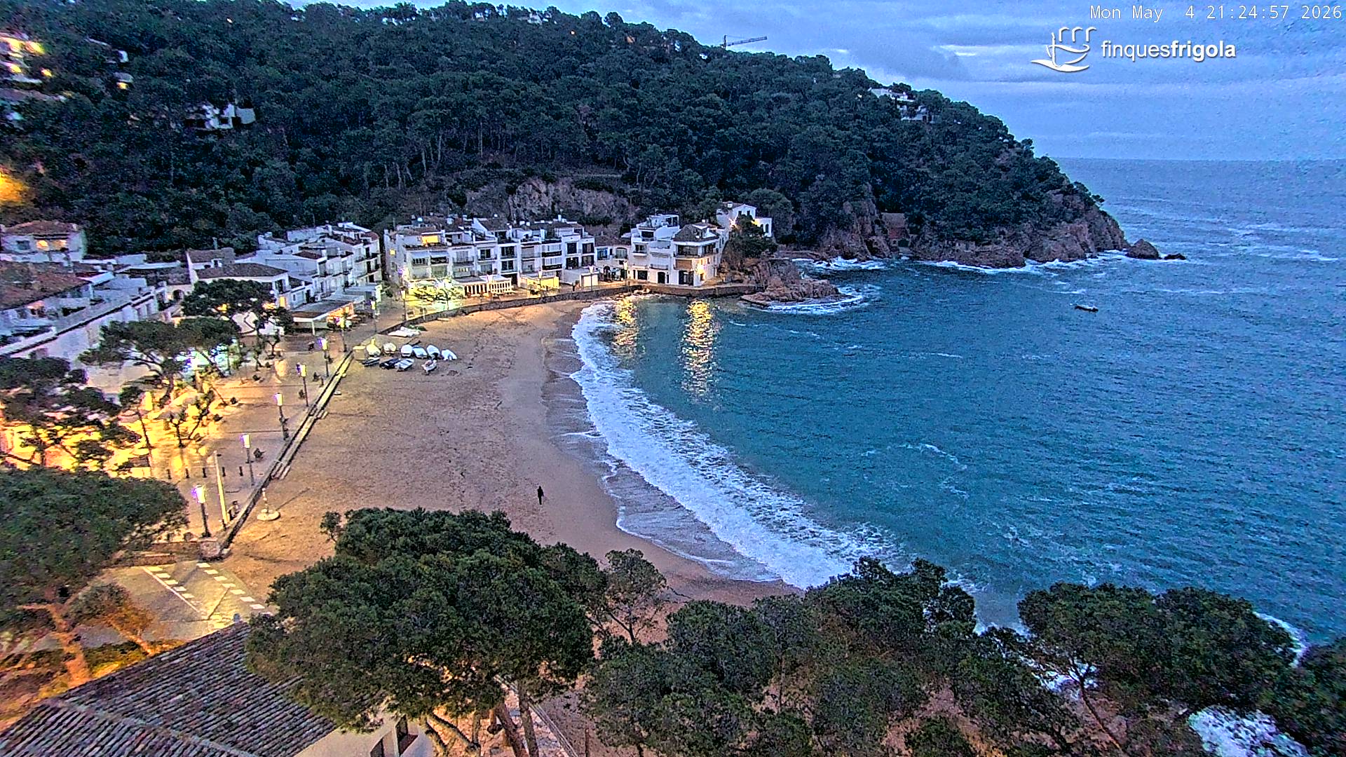 Webcam de Tamariu playa