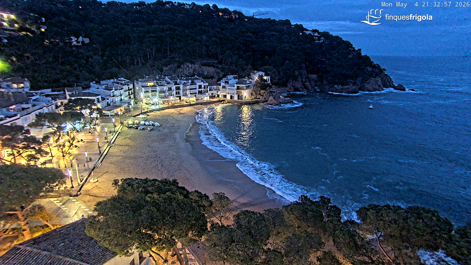 Webcam de Tamariu playa