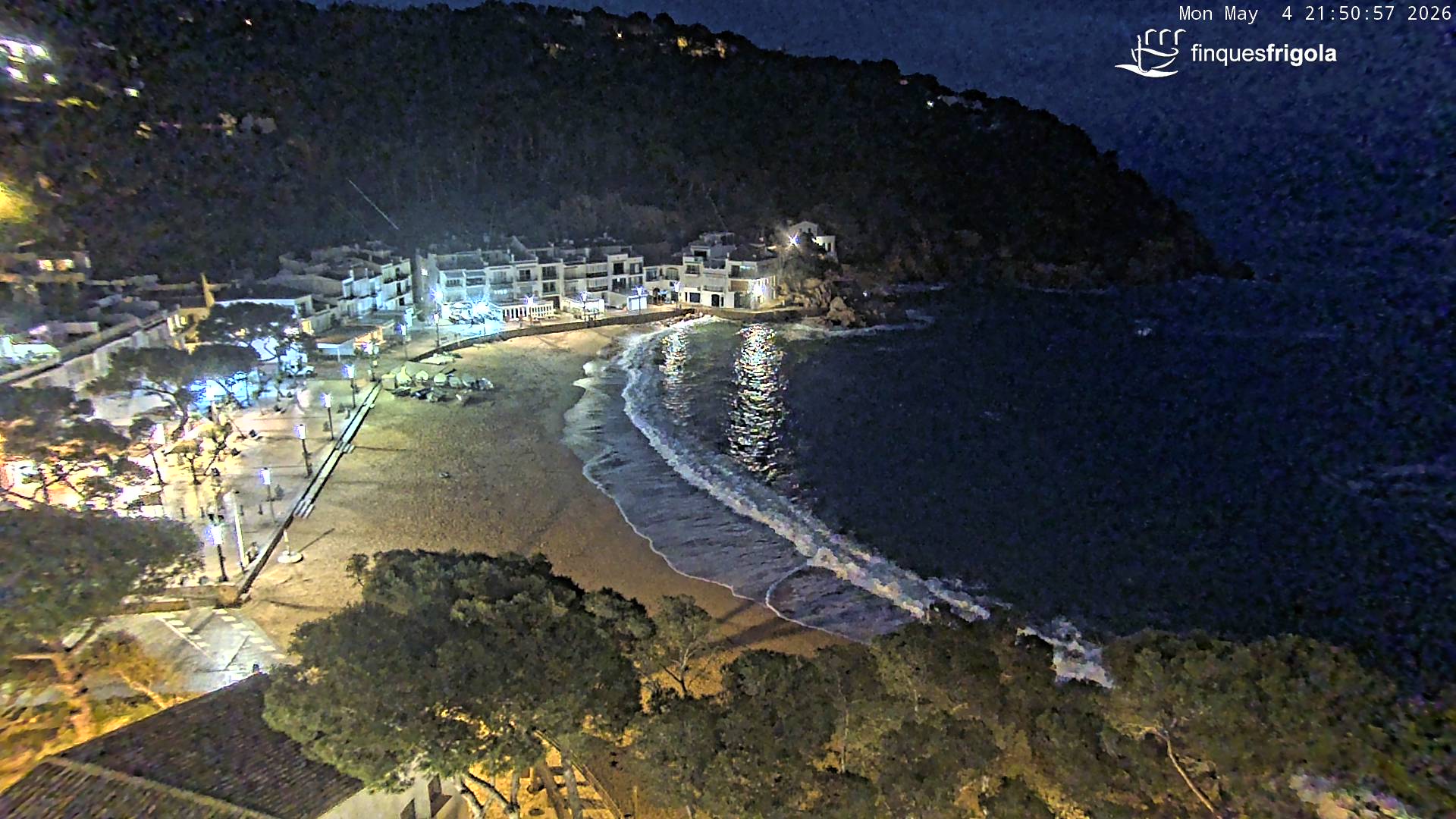 Webcam de Tamariu playa