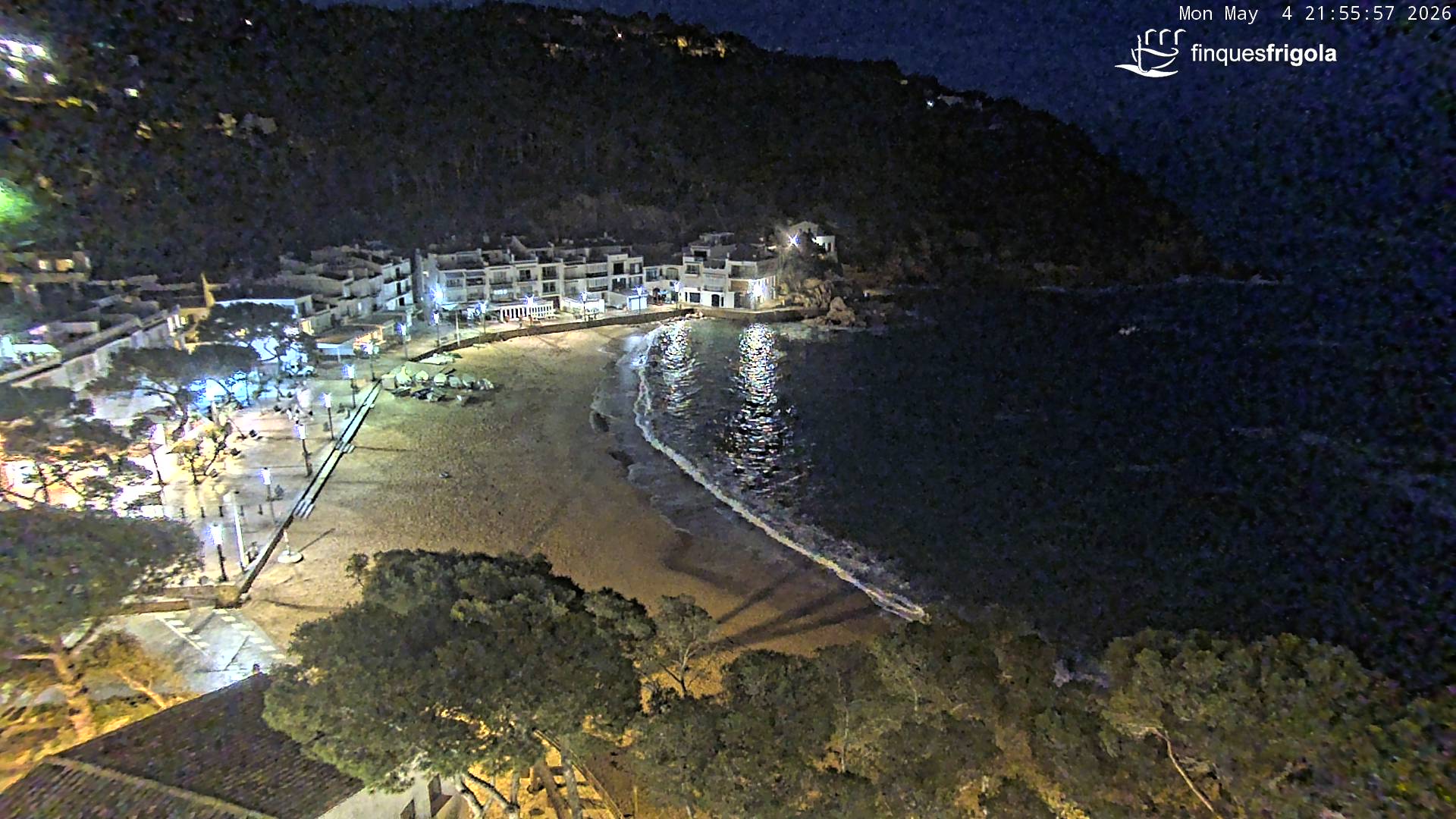 Webcam de Tamariu playa