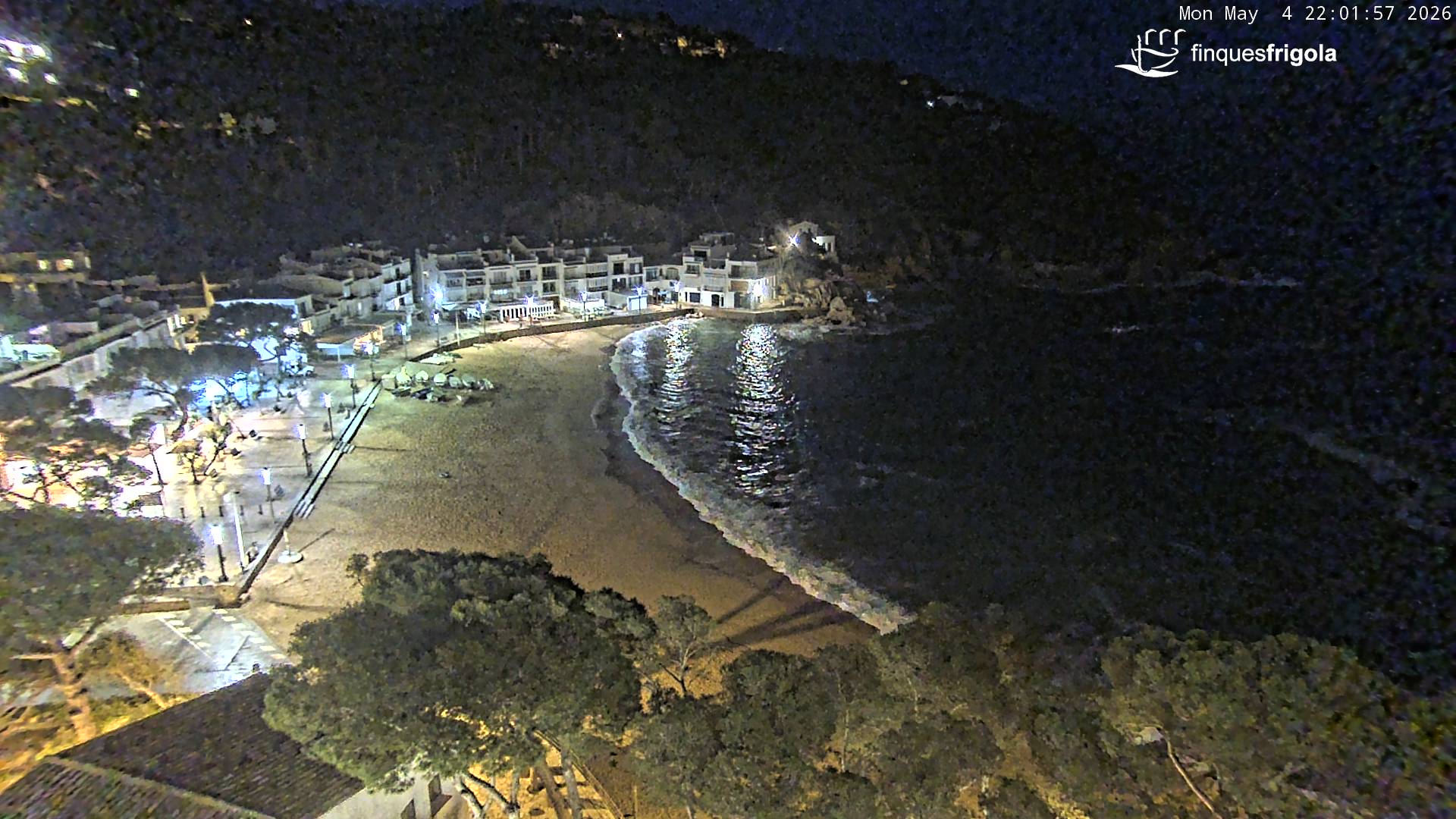 Webcam de Tamariu playa