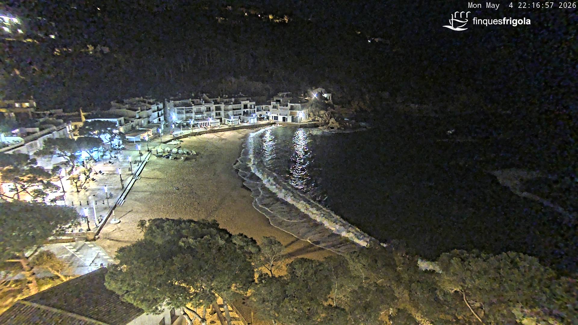 Webcam de Tamariu playa