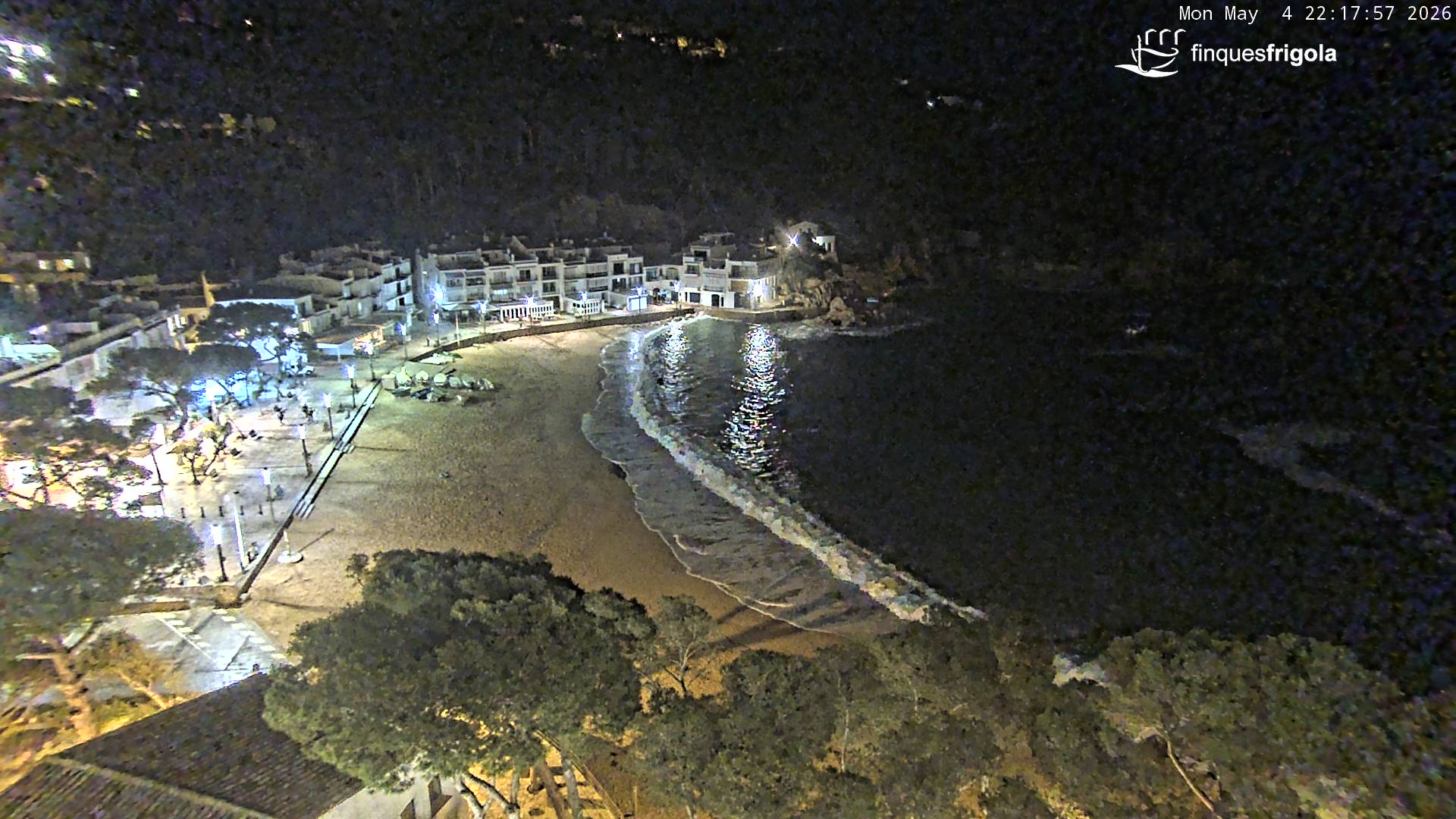 Webcam de Tamariu playa