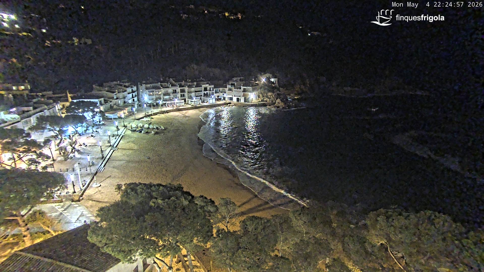 Webcam de Tamariu playa