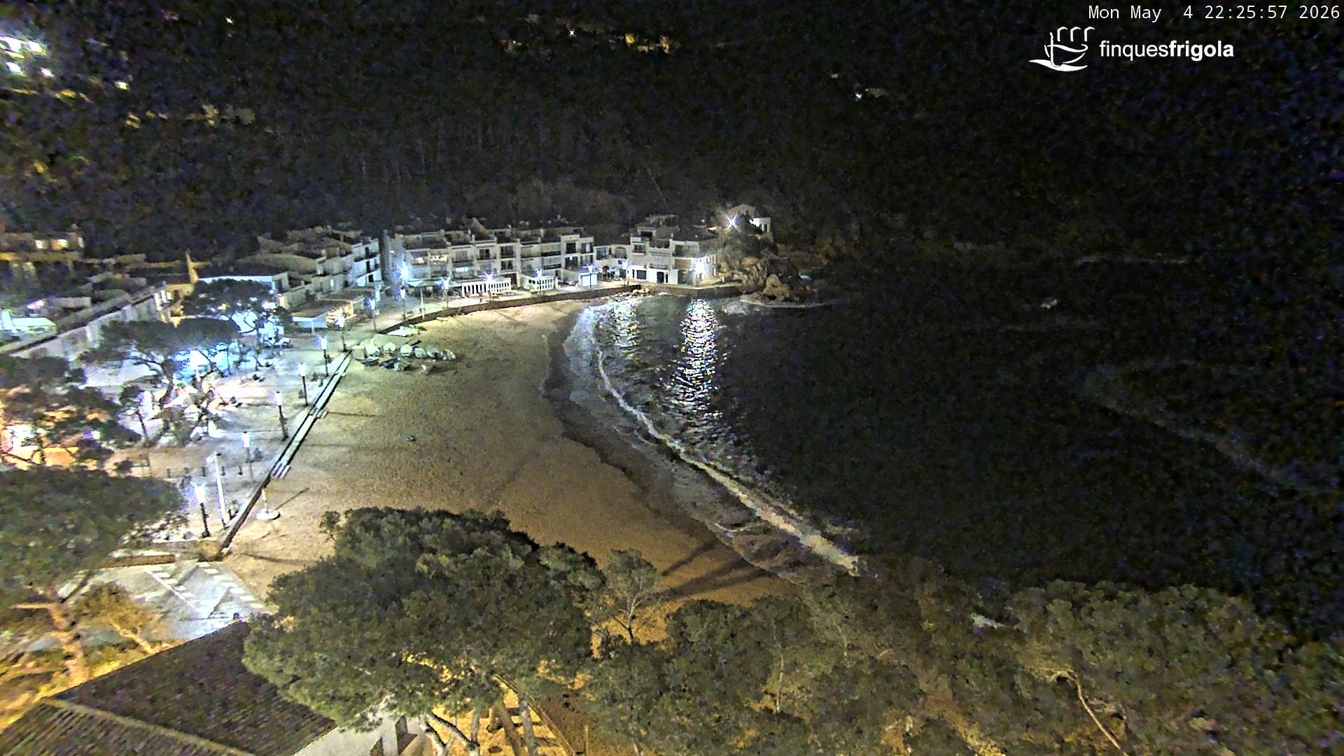 Webcam de Tamariu playa
