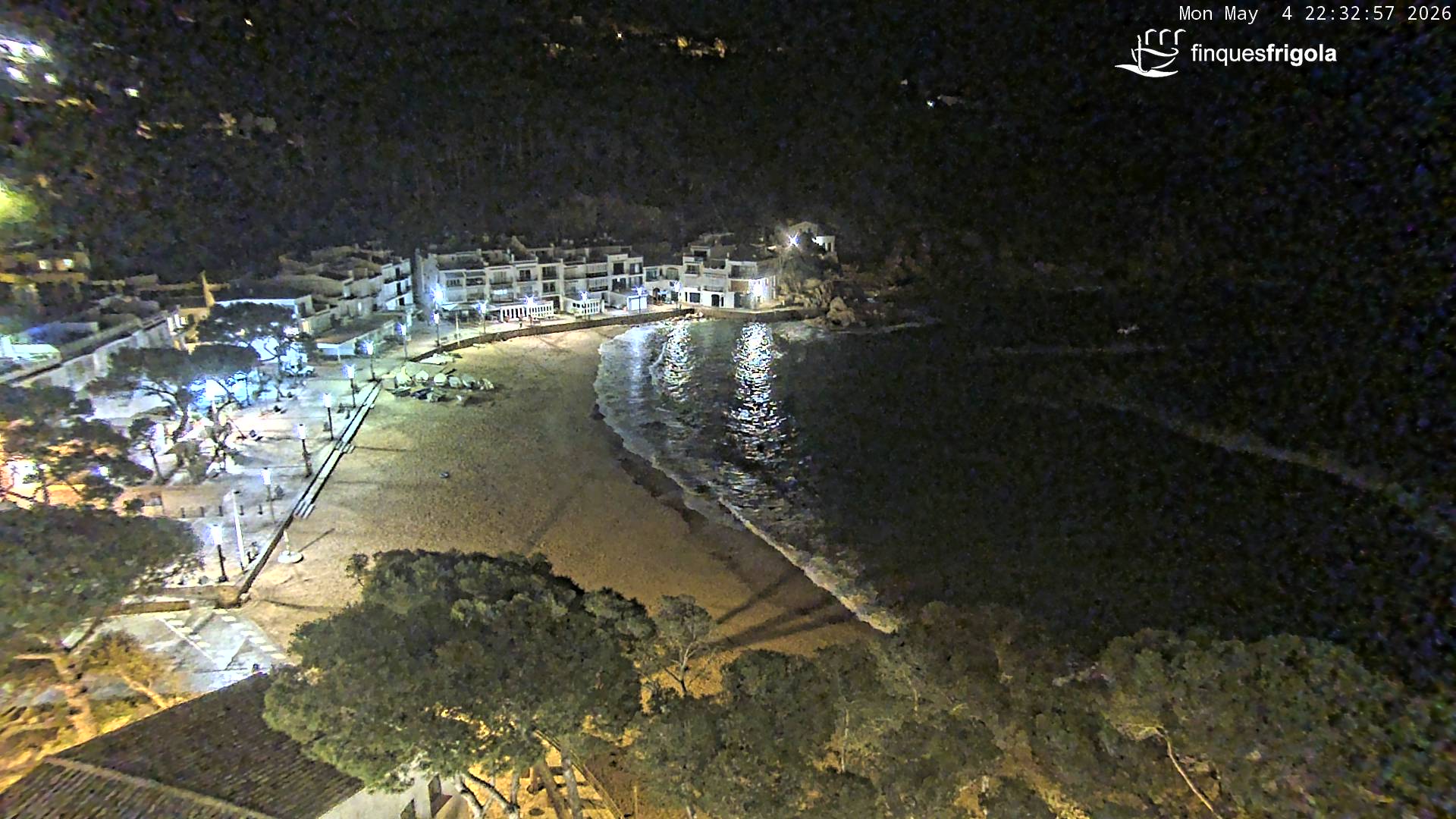 Webcam de Tamariu playa