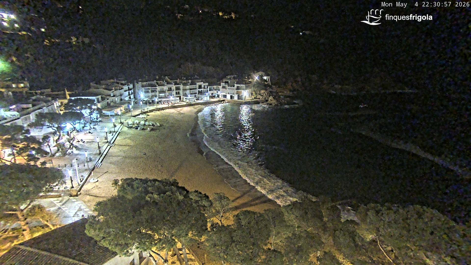 Webcam de Tamariu playa