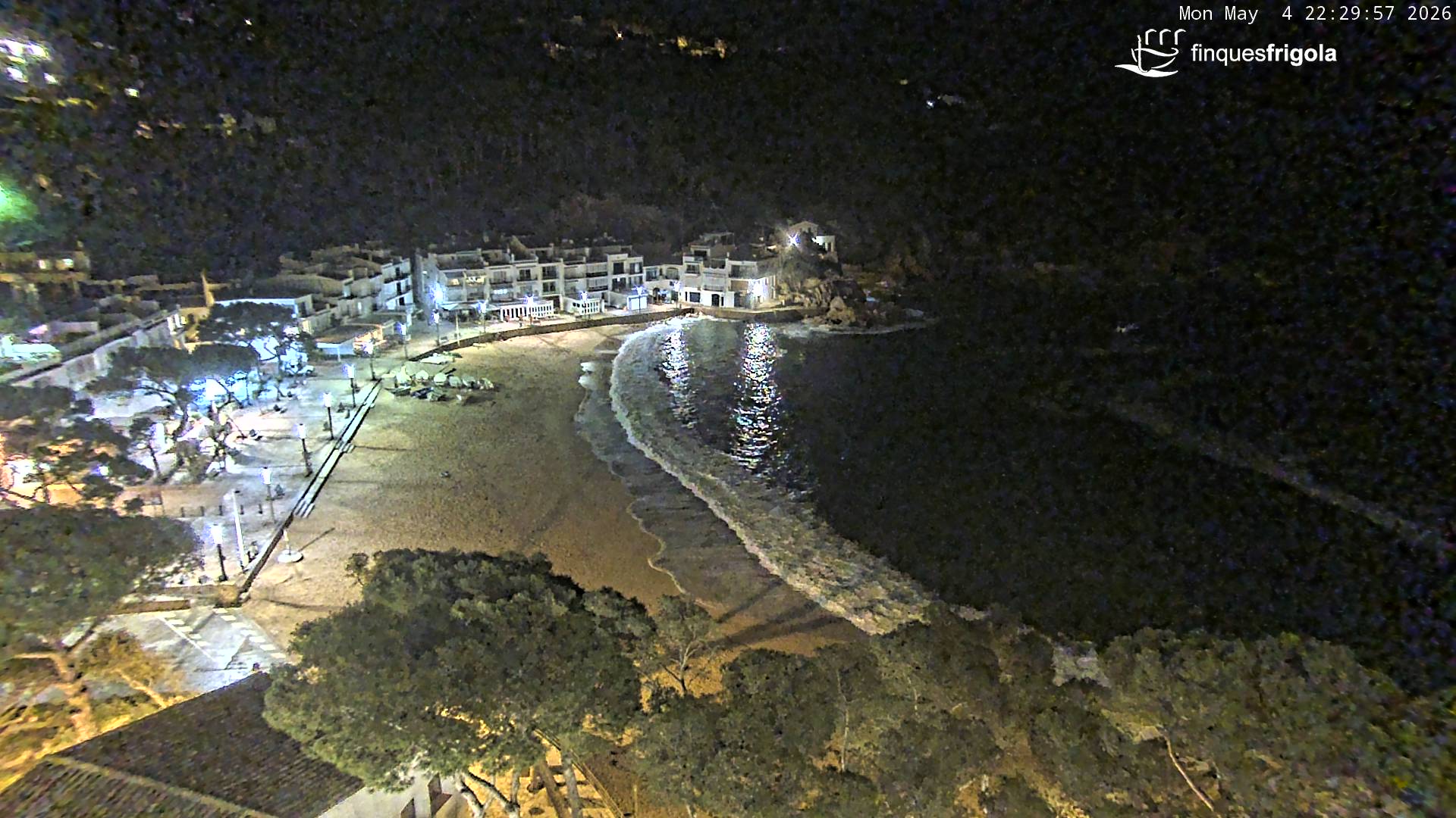 Webcam de Tamariu playa