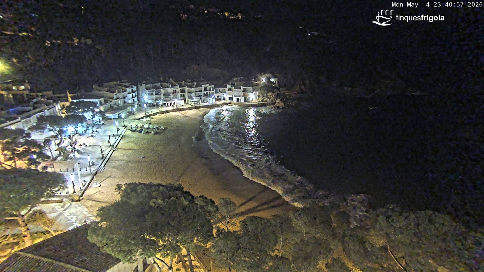 Webcam de Tamariu playa