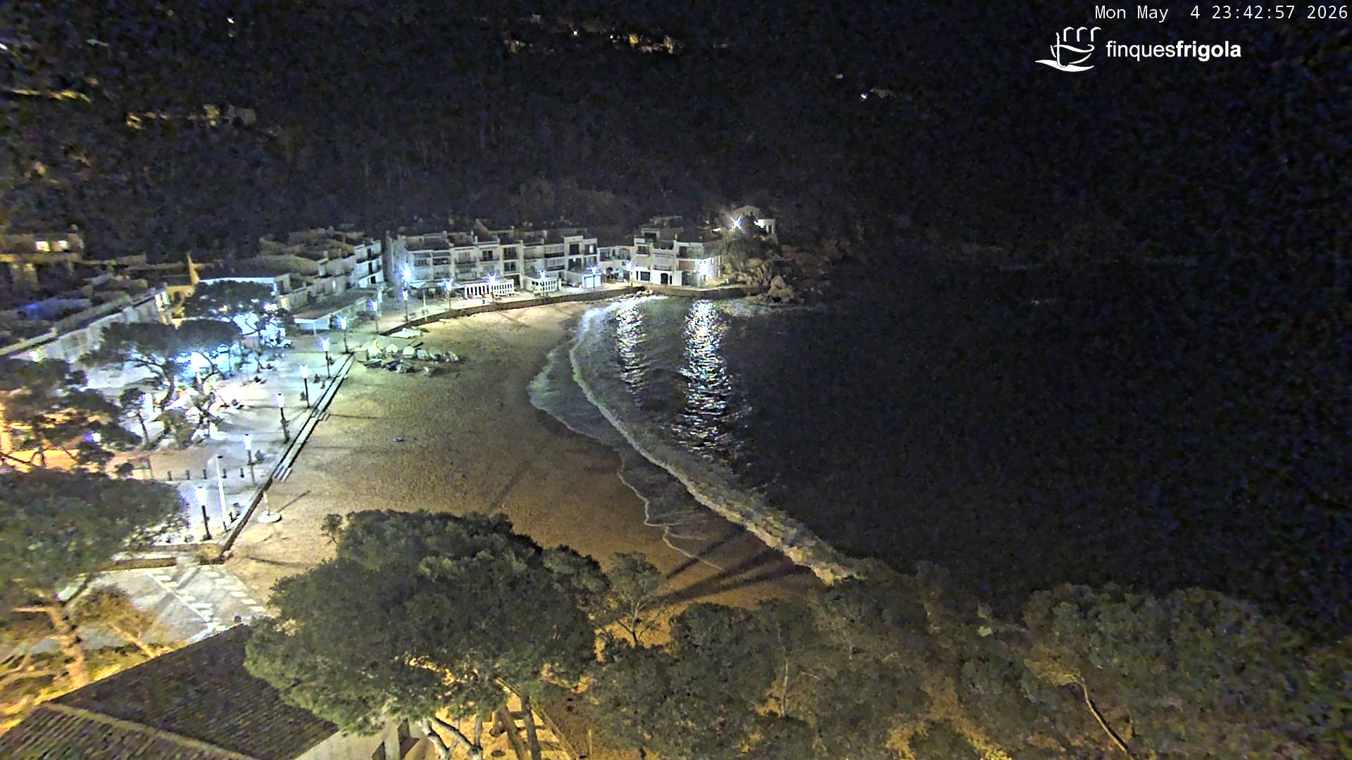 Webcam de Tamariu playa