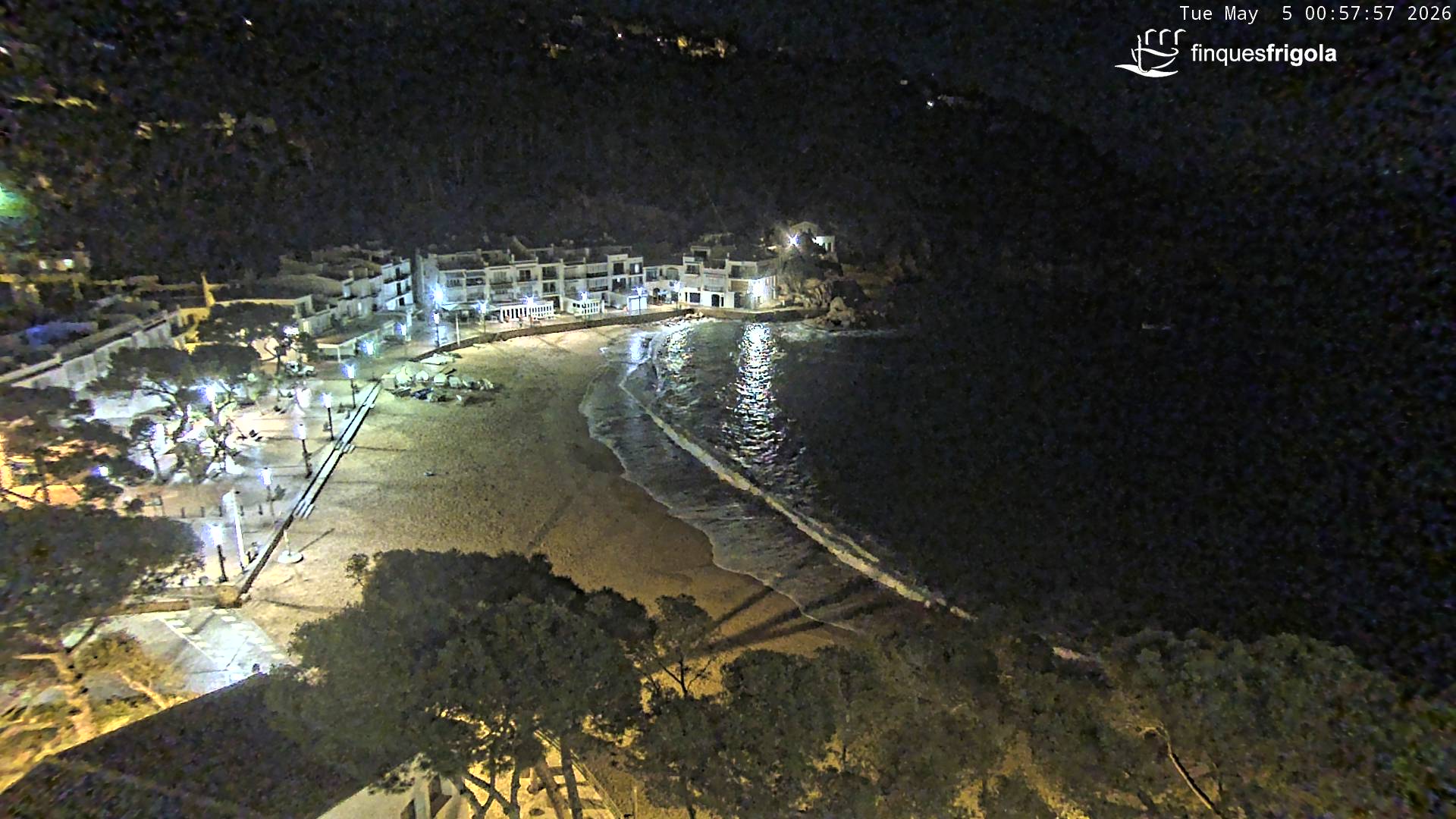 Webcam de Tamariu playa