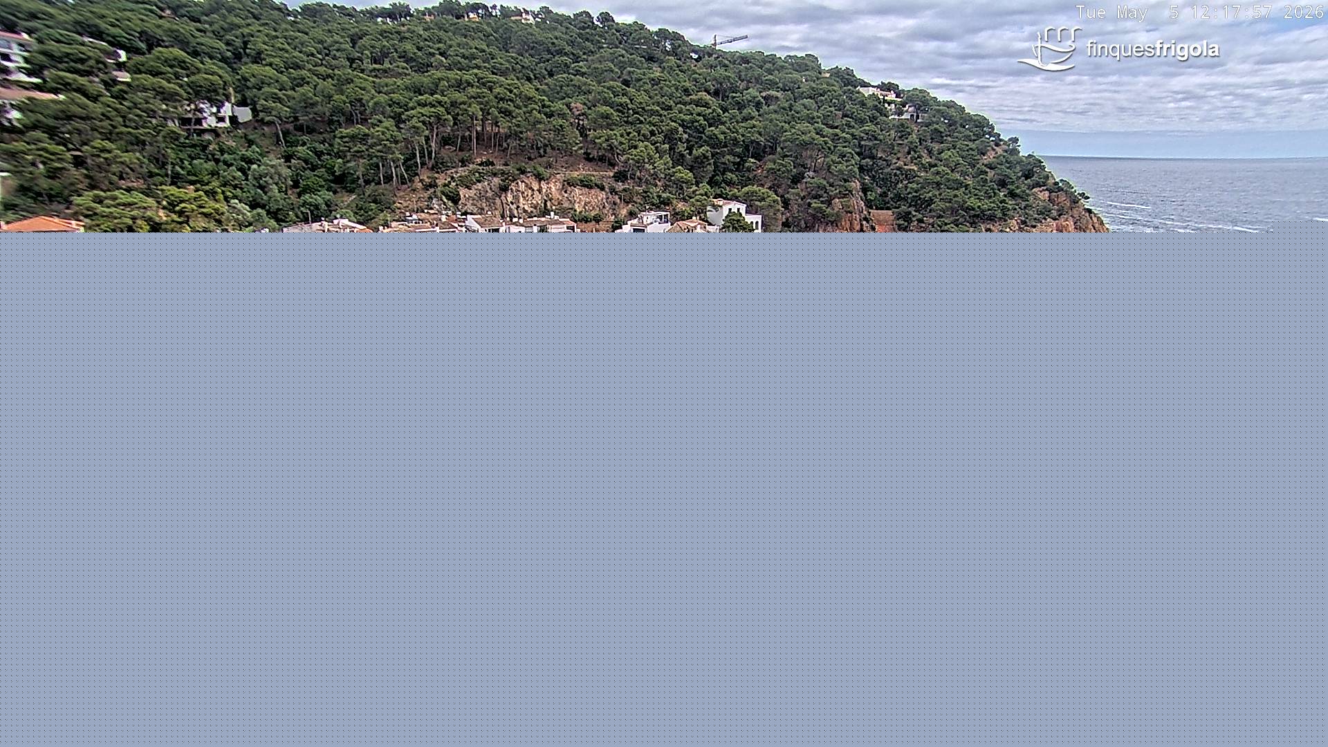 Webcam de Tamariu playa