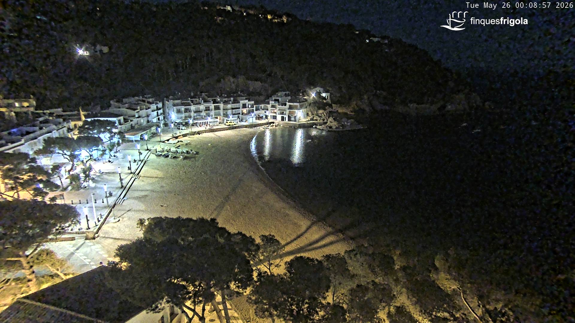Webcam de Tamariu playa