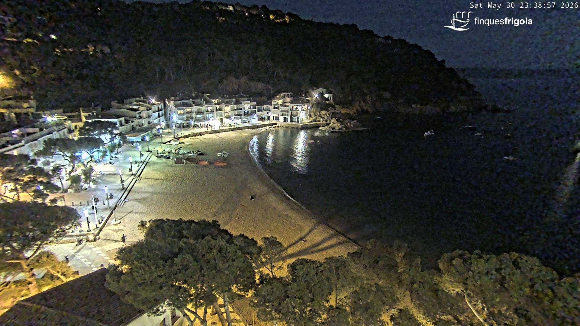 Webcam de Tamariu playa