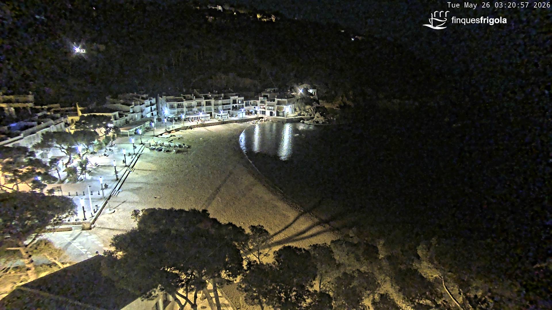 Webcam de Tamariu playa