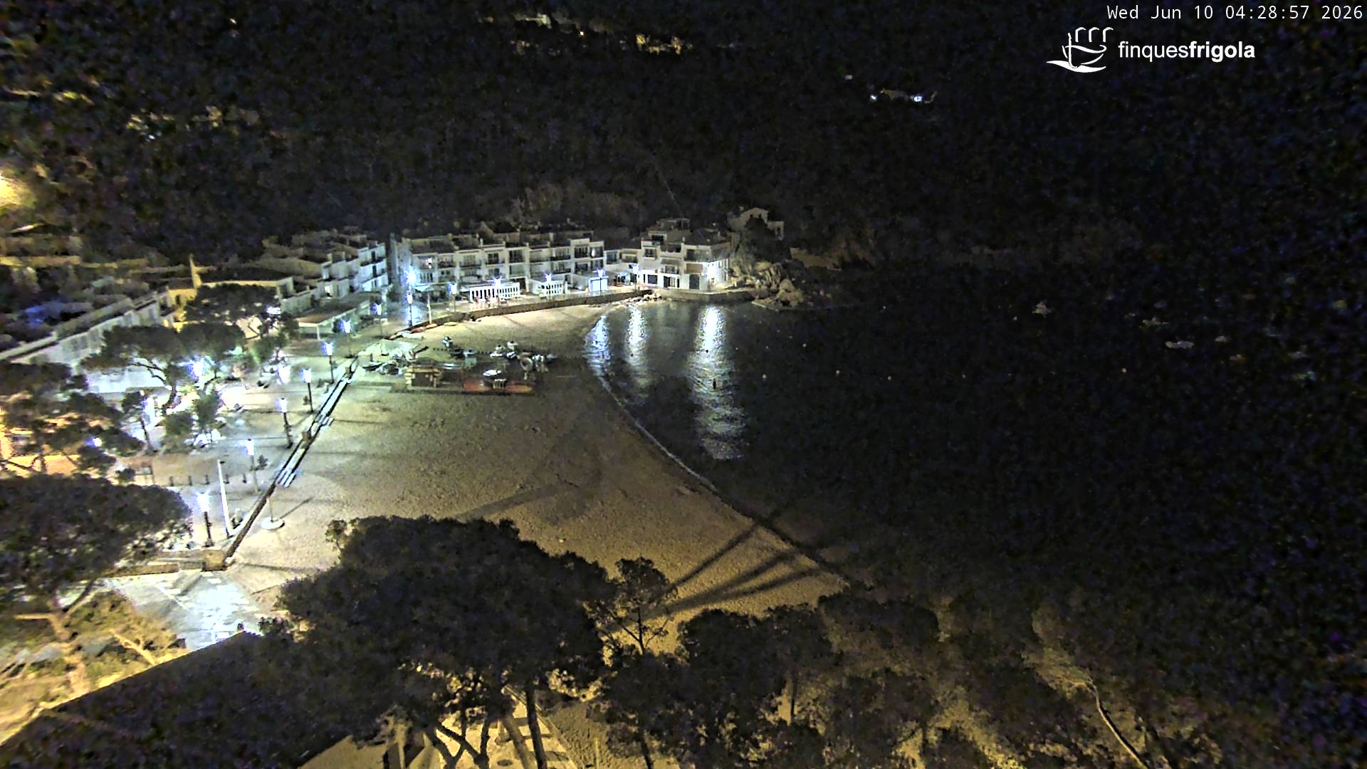 Webcam de Tamariu playa