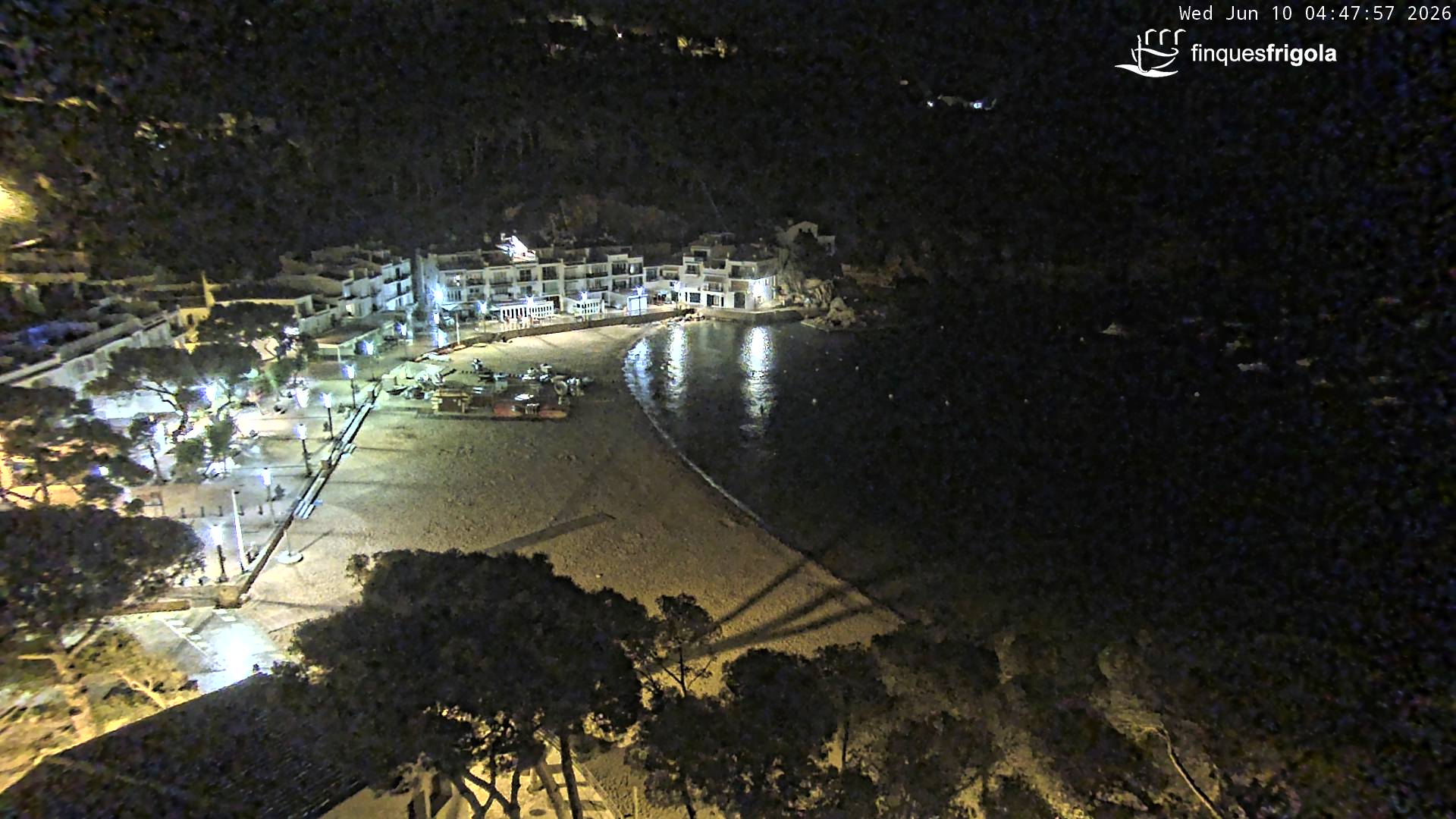 Webcam de Tamariu playa
