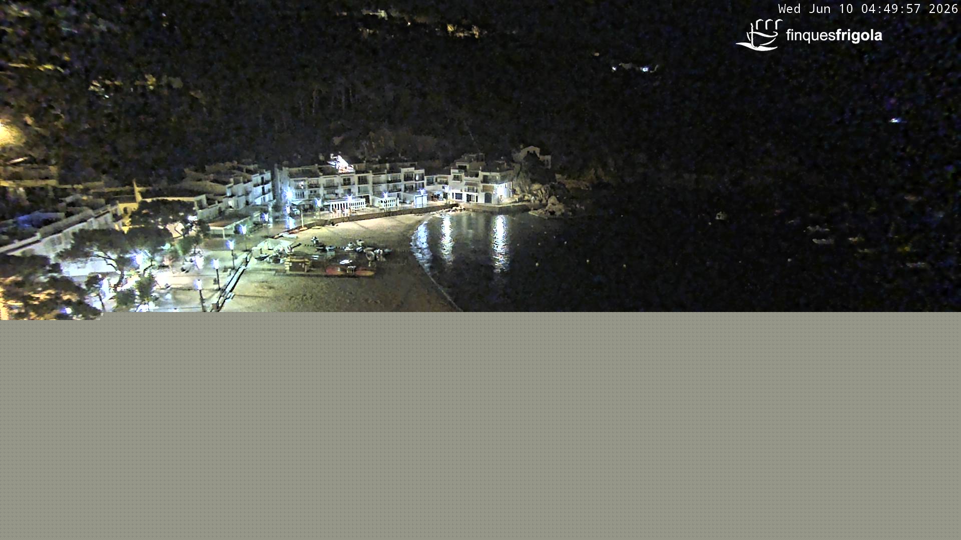 Webcam de Tamariu playa
