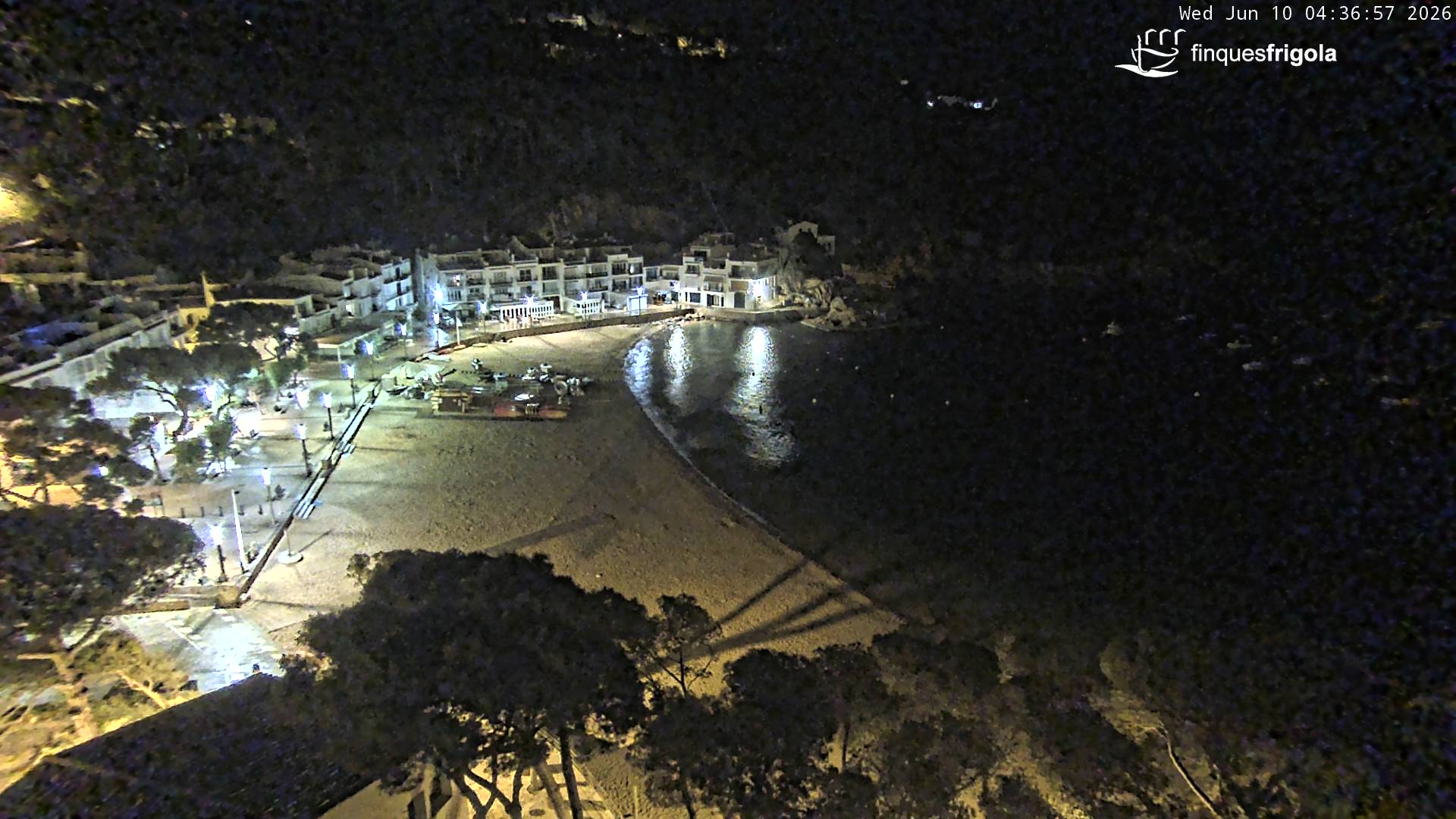 Webcam de Tamariu playa