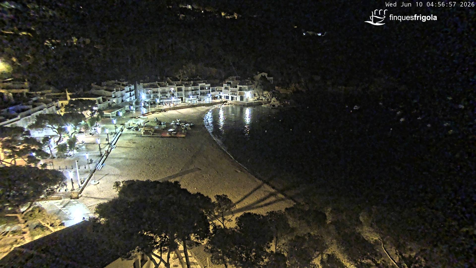 Webcam de Tamariu playa