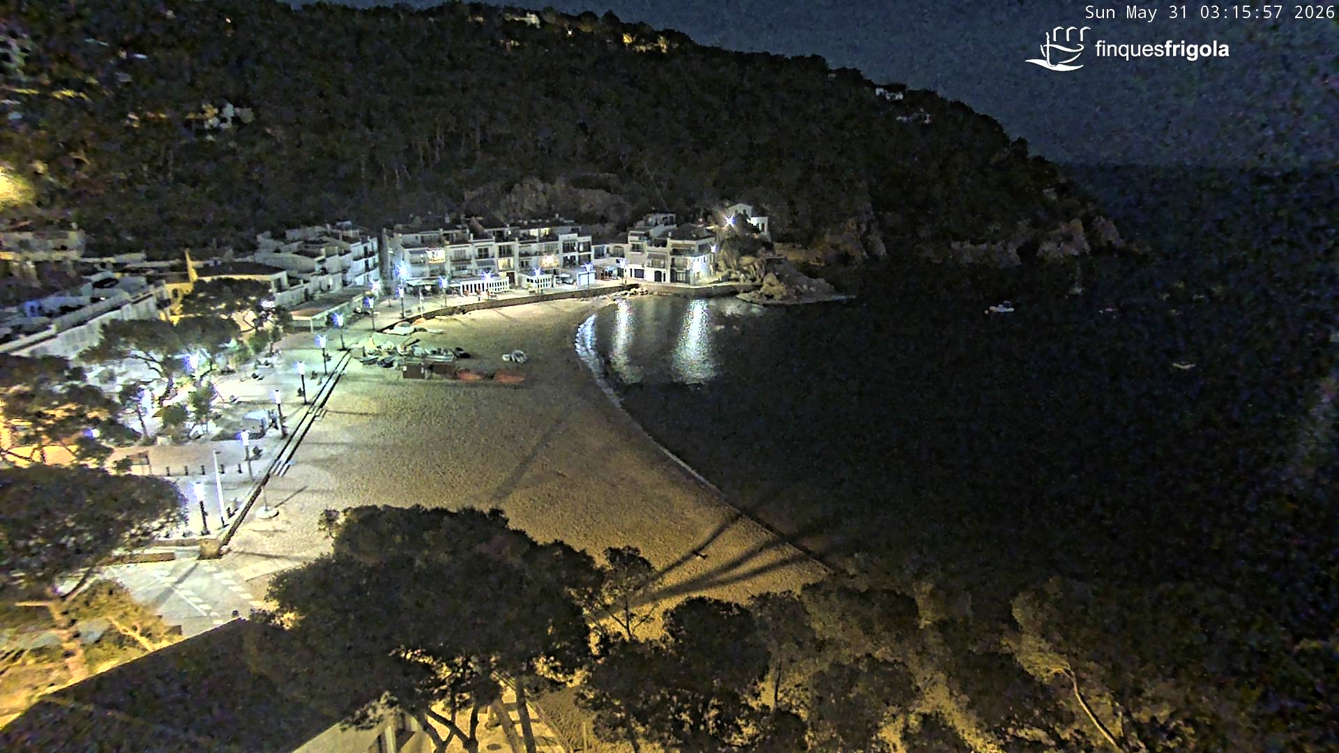 Webcam de Tamariu playa