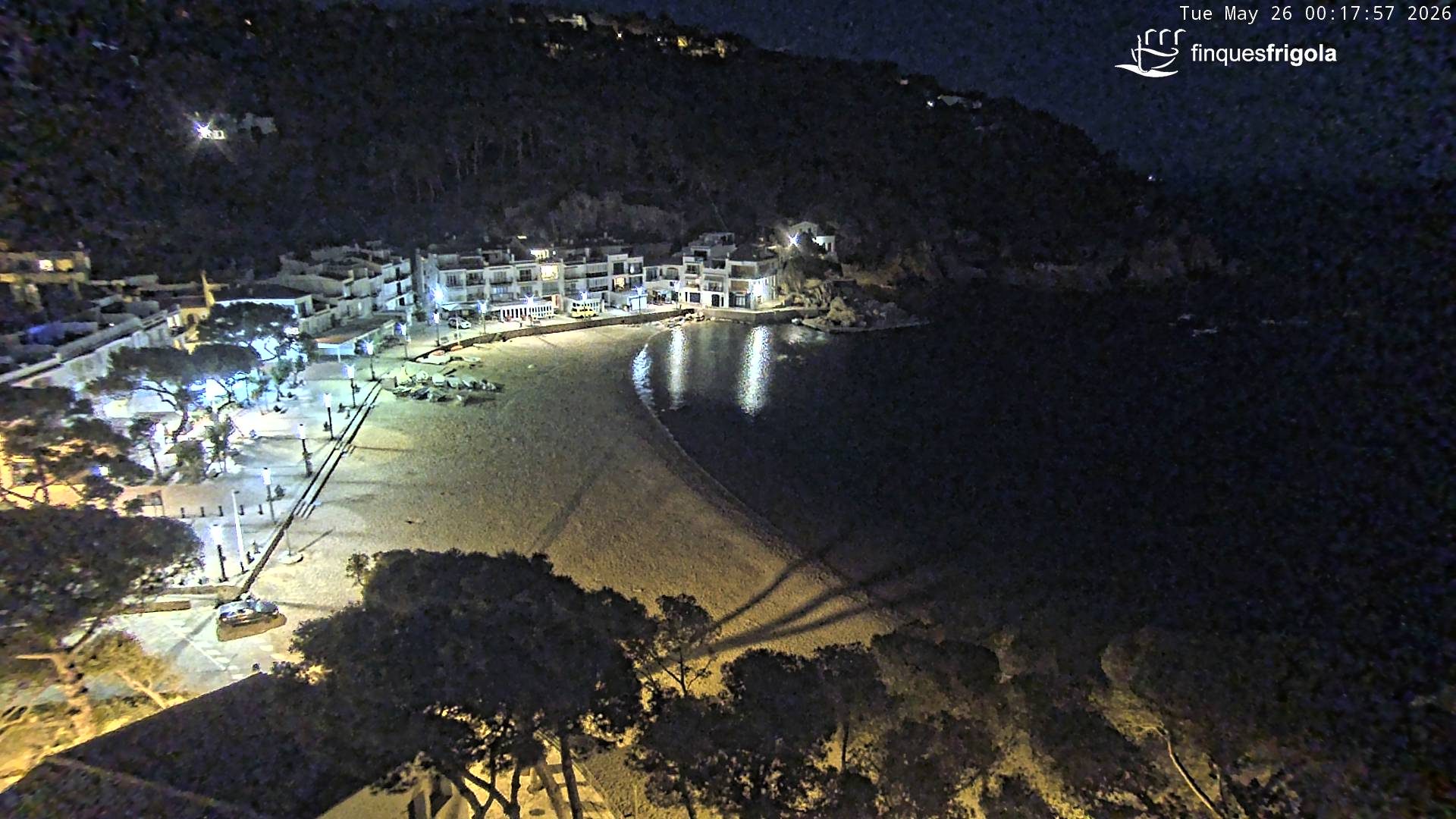 Webcam de Tamariu playa