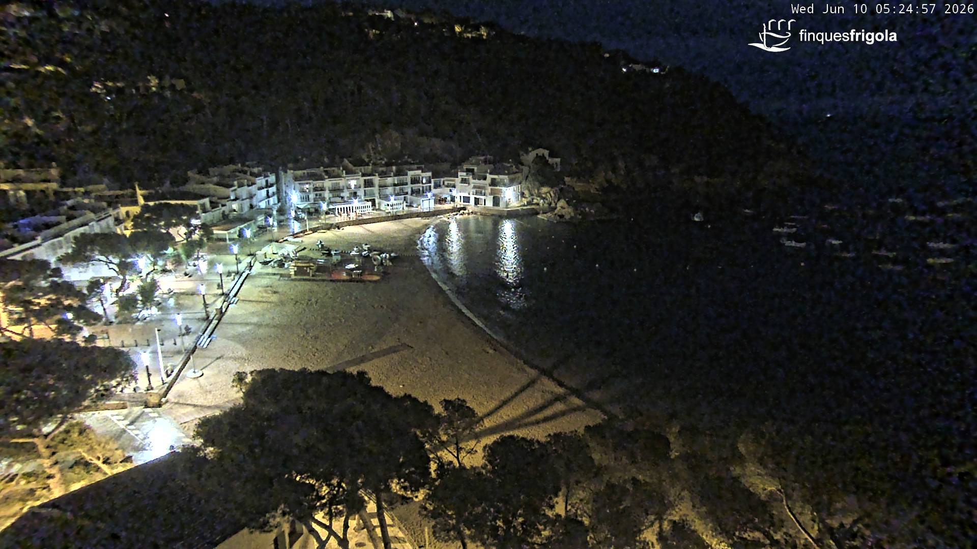Webcam de Tamariu playa