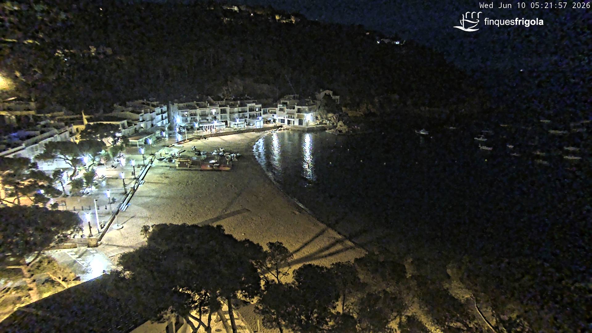 Webcam de Tamariu playa