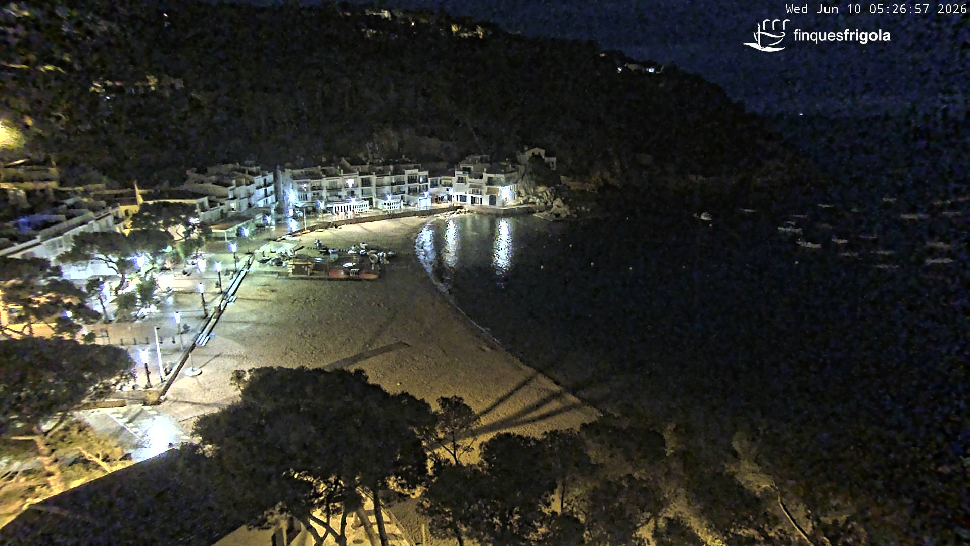Webcam de Tamariu playa