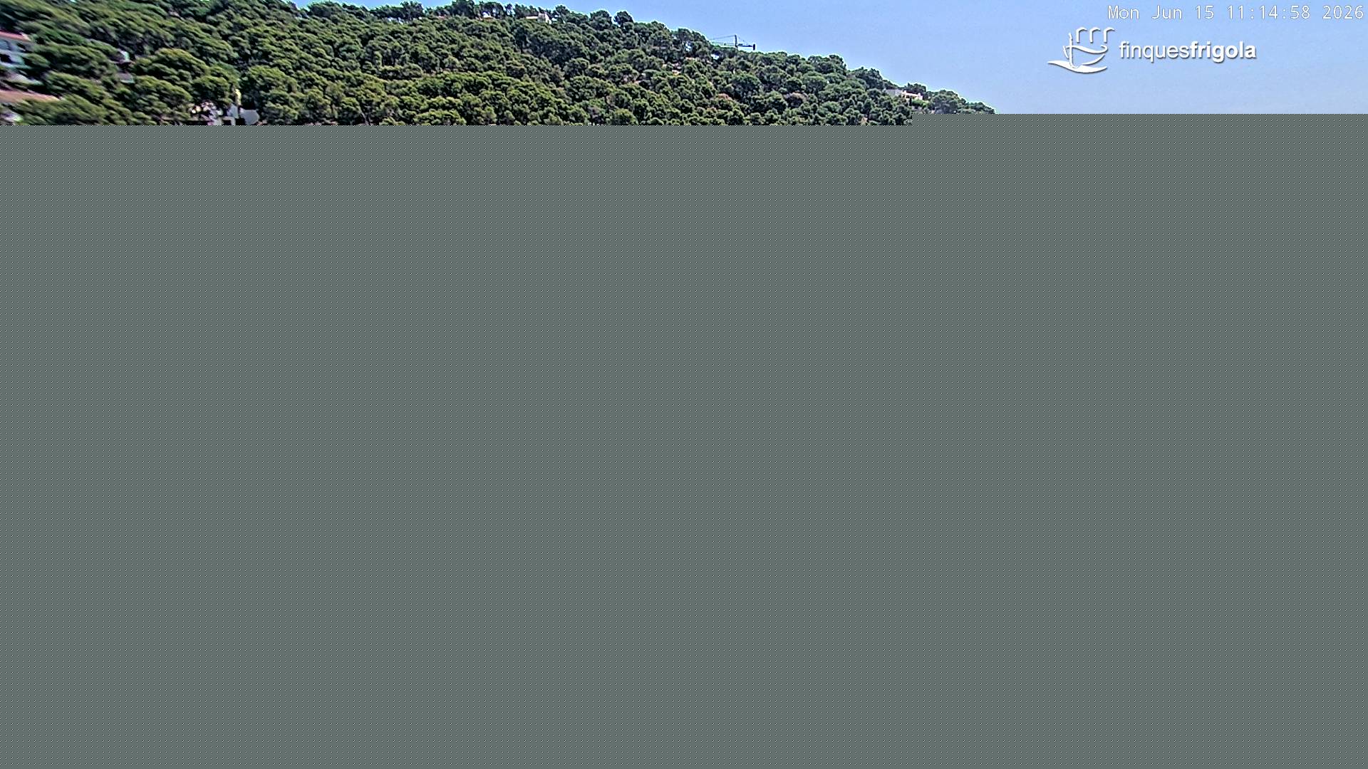Webcam de Tamariu playa