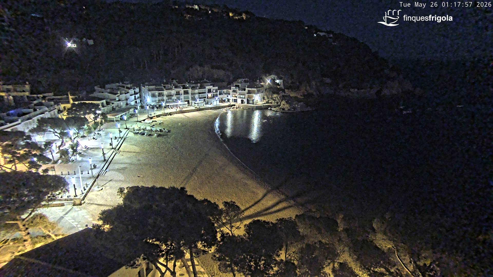 Webcam de Tamariu playa