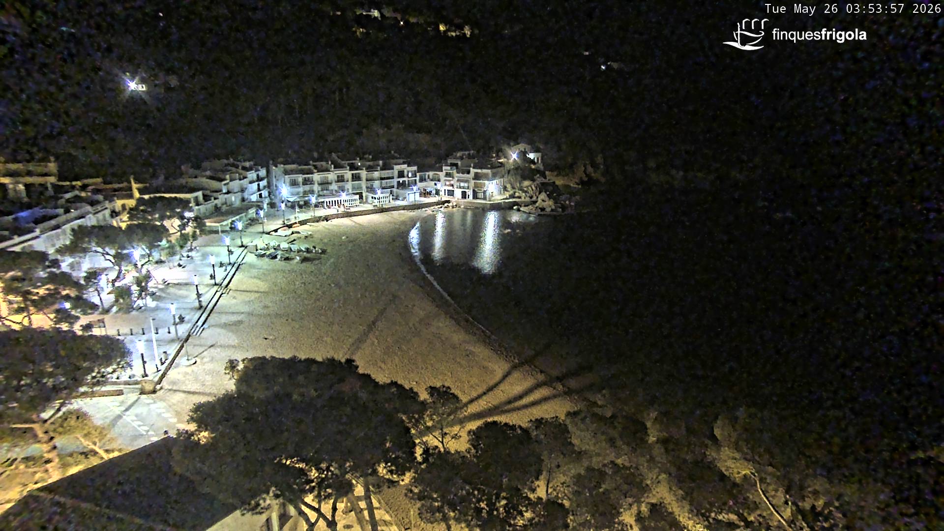 Webcam de Tamariu playa