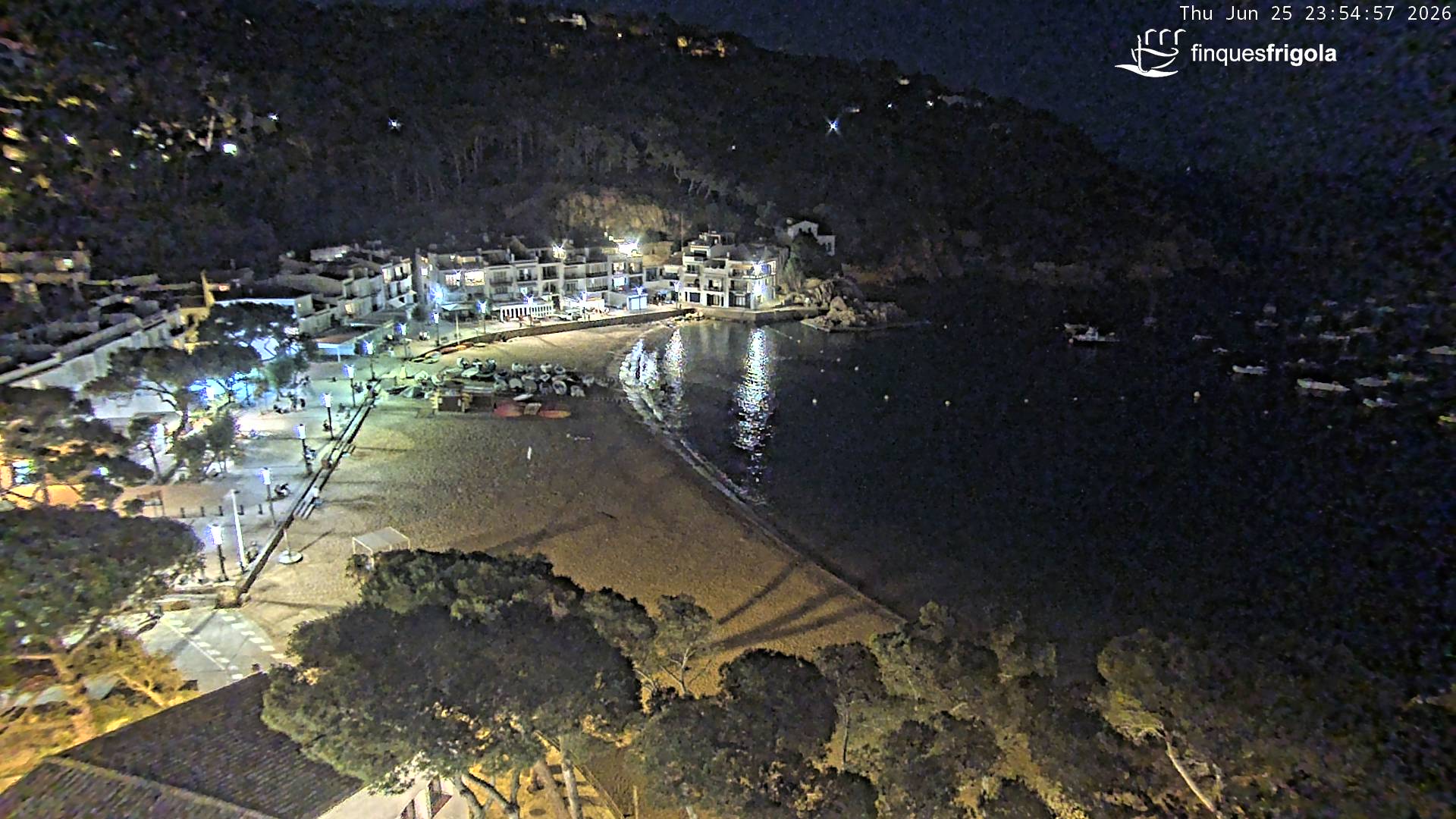 Webcam de Tamariu playa