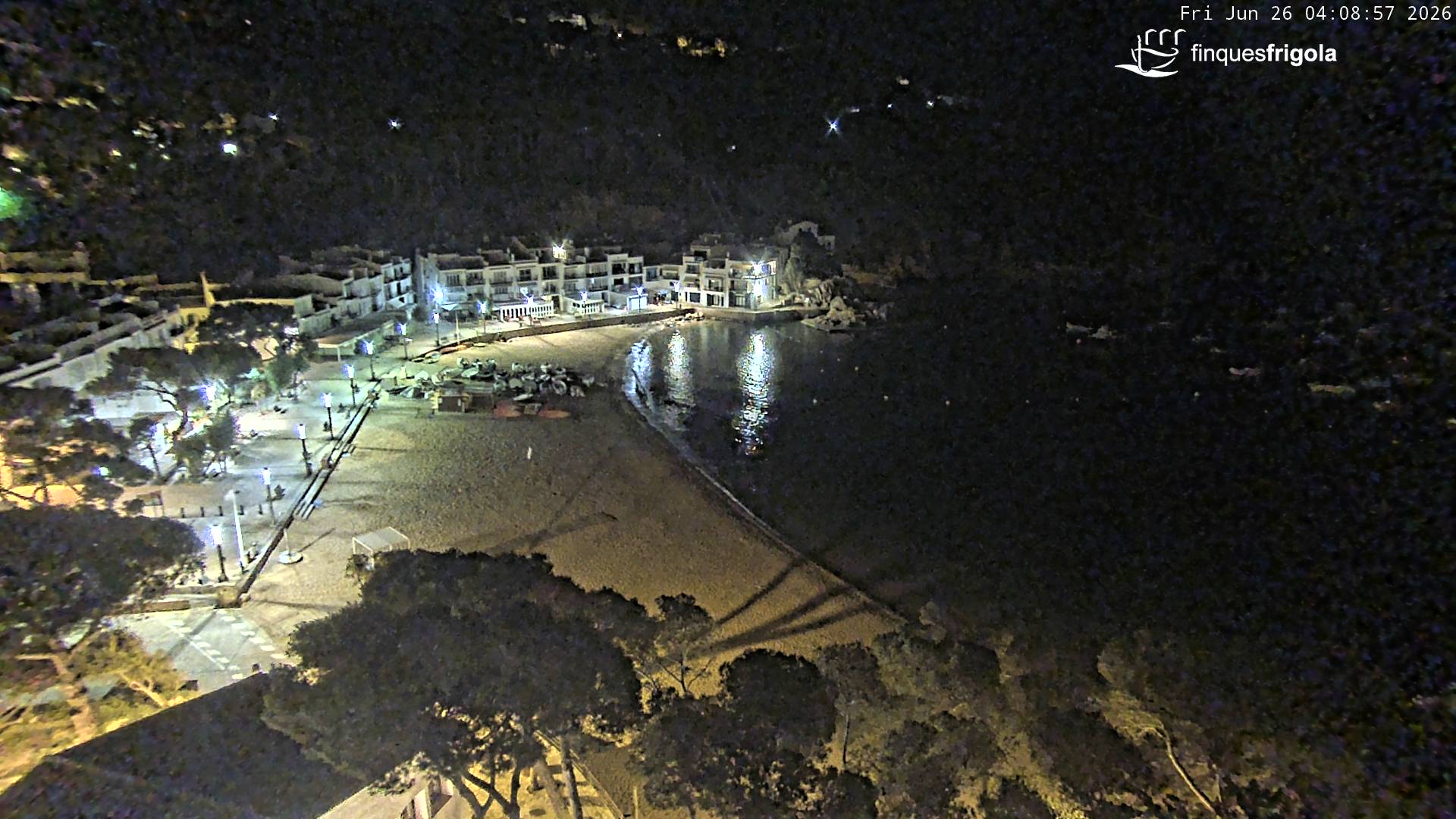 Webcam de Tamariu playa